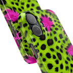 Neon Leopard Phone Case