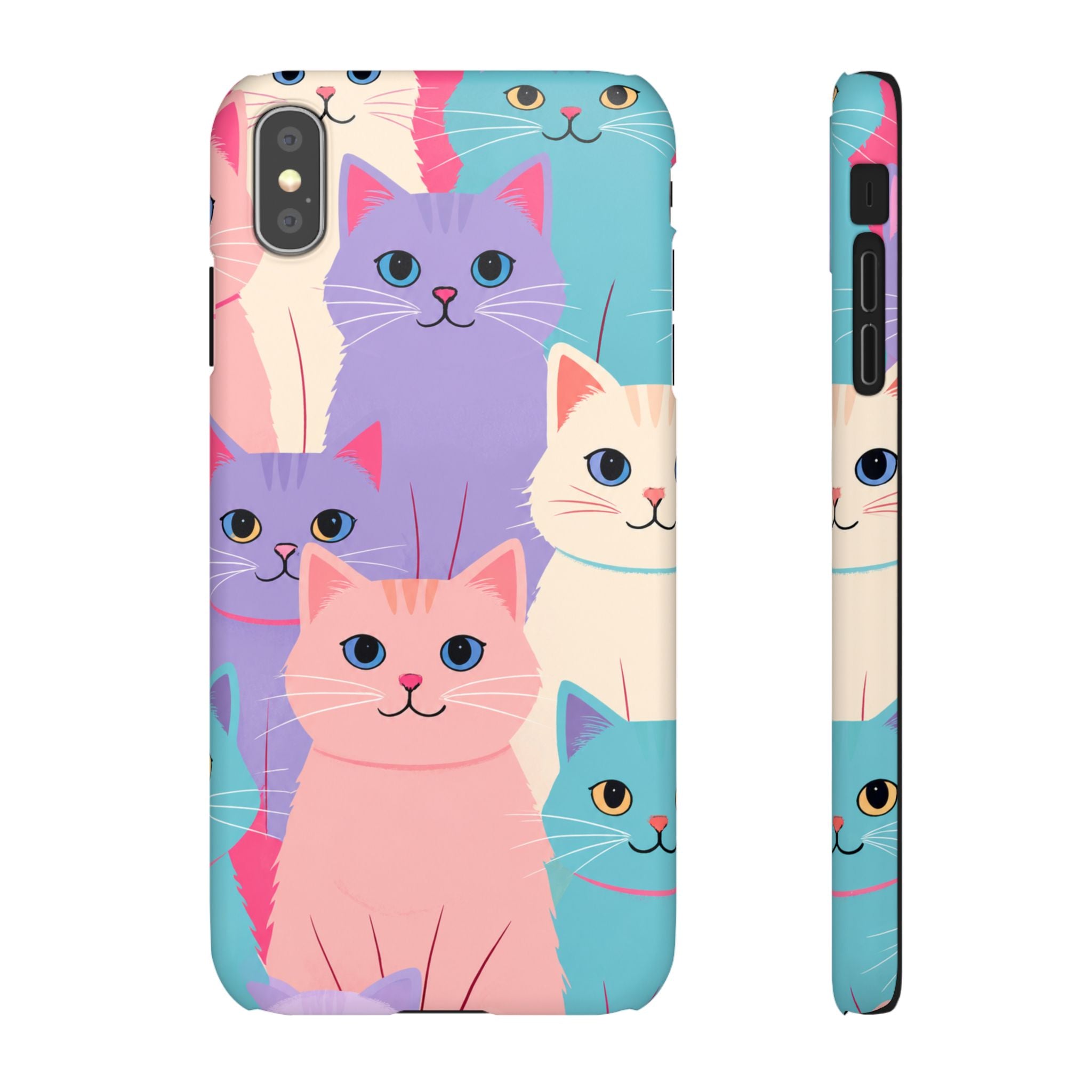 Cute Kawaii Cats Phone Case