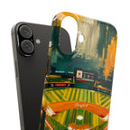Abstract Baseball Stadium Phone Case