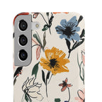 Wildflower Sketch Phone Case