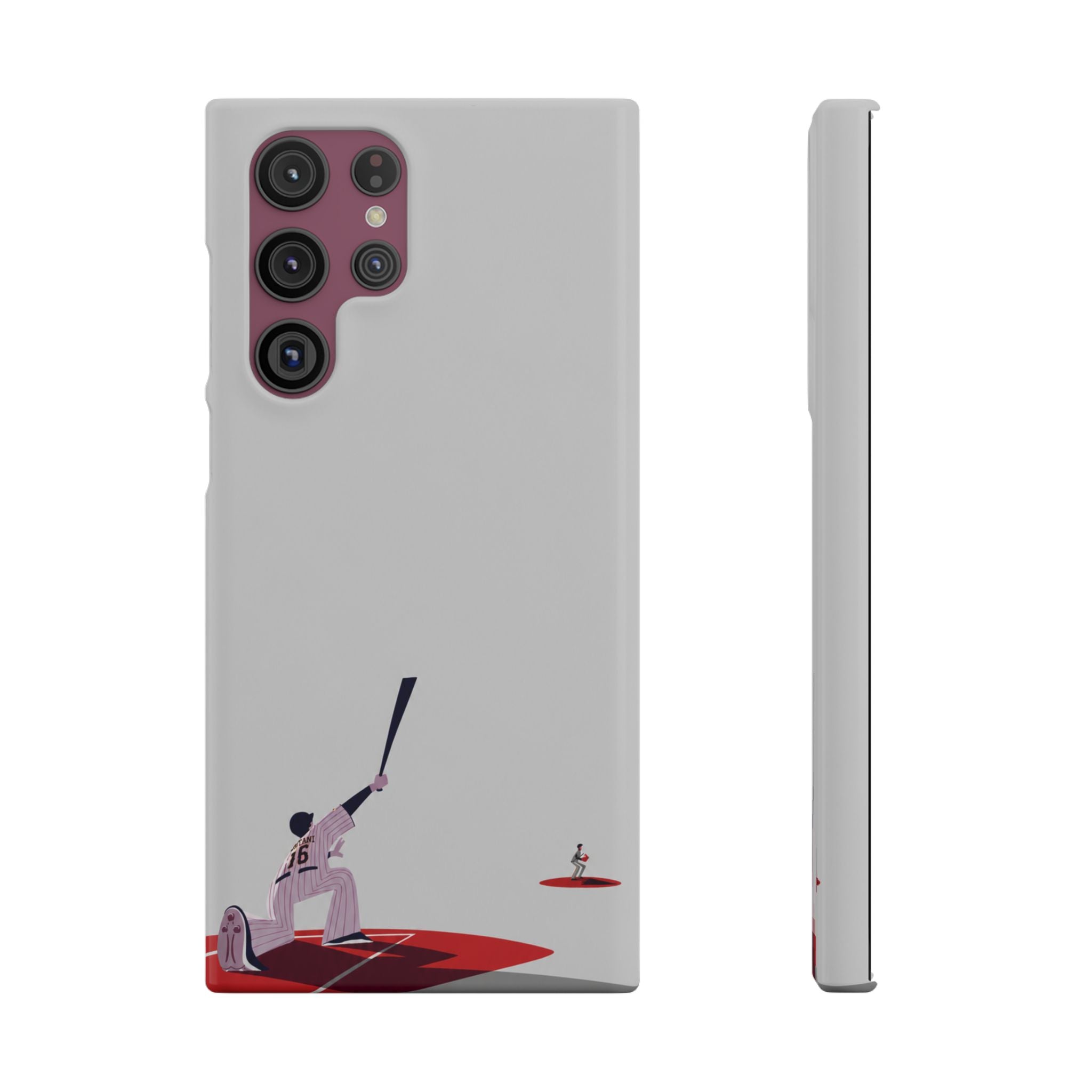 Baseball Swing Art Phone Case