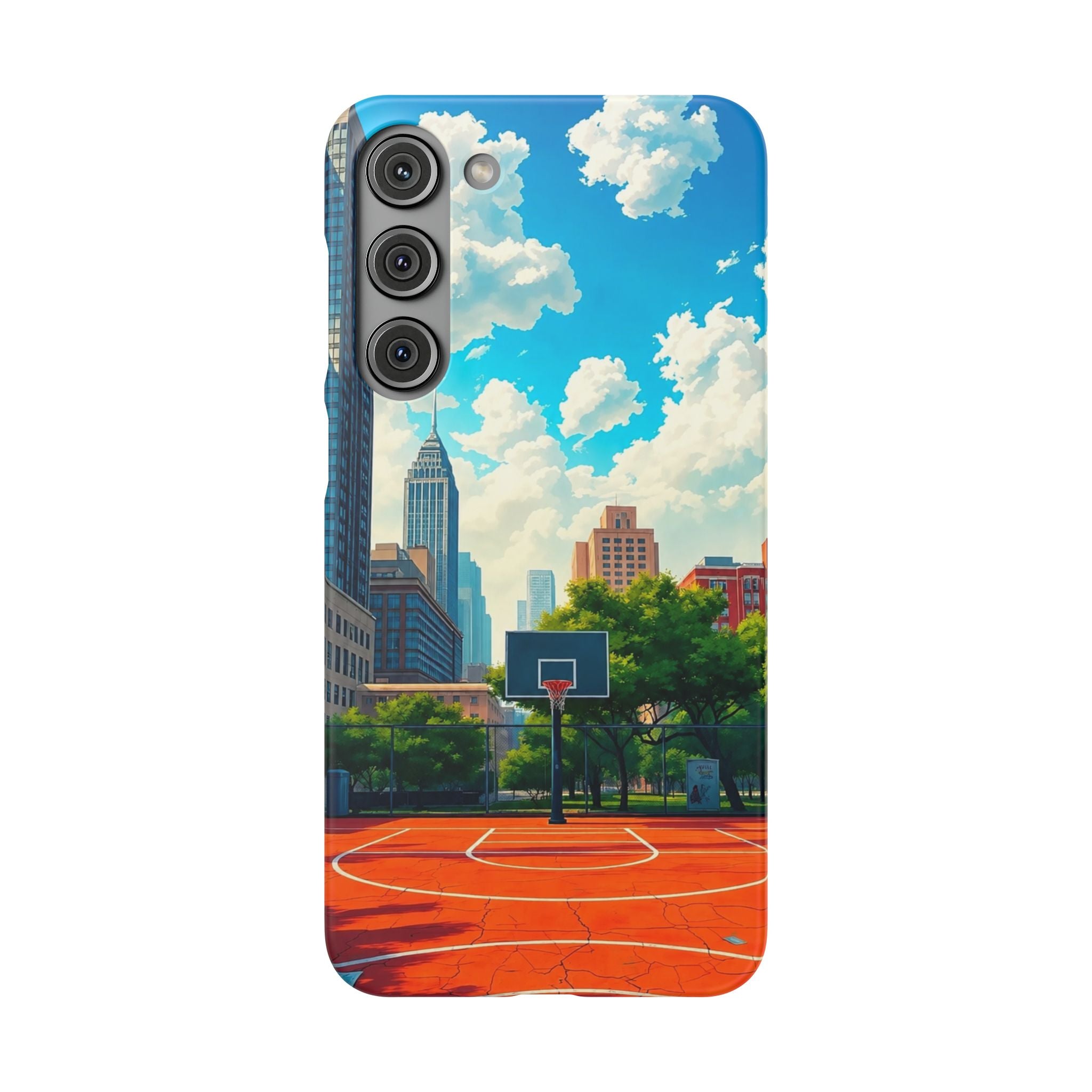 Urban Basketball Court Phone Case