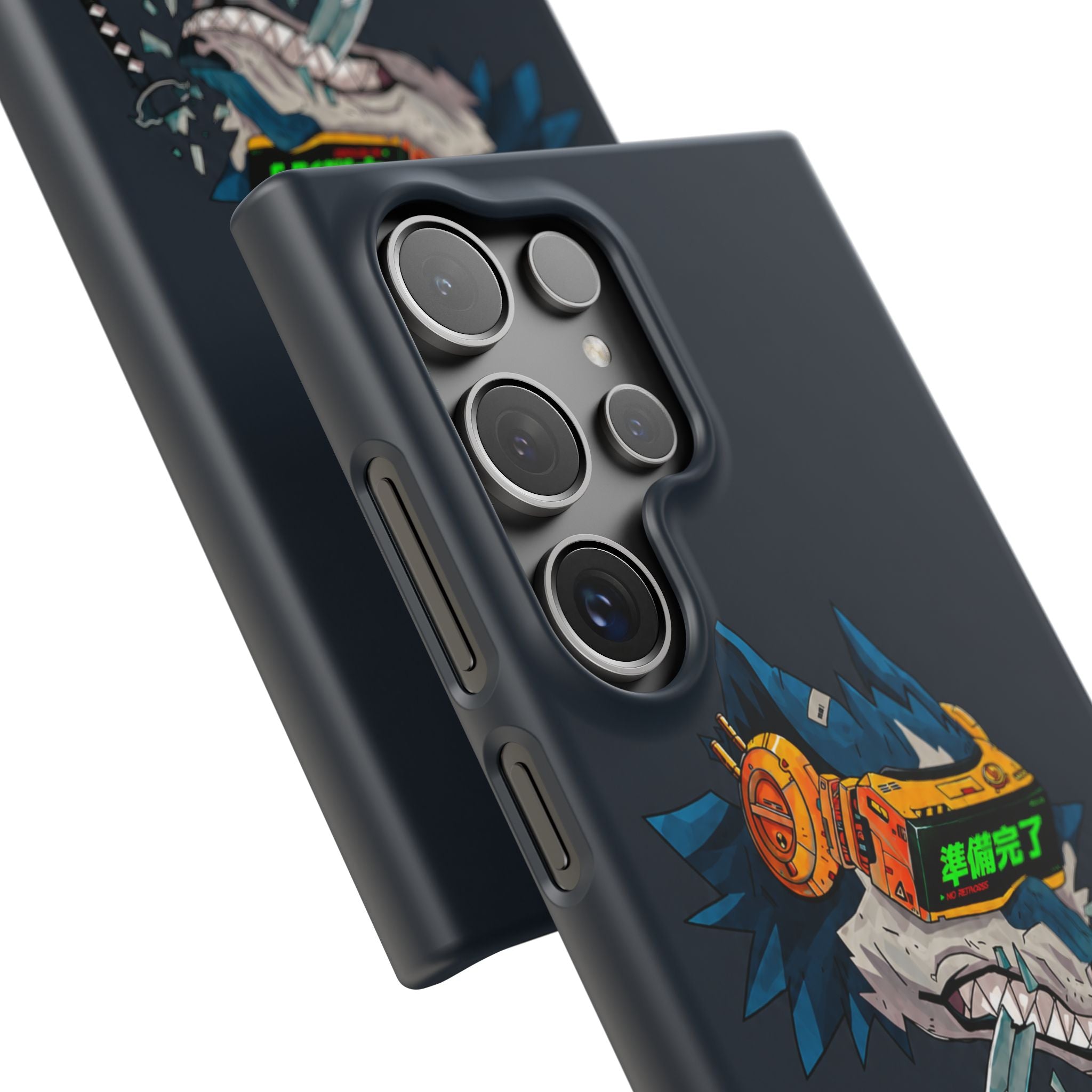 Cyberpunk Wolf Phone Case