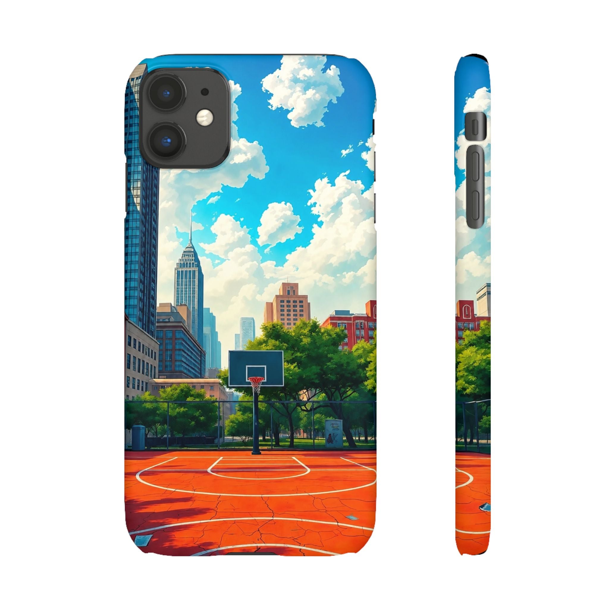 Urban Basketball Court Phone Case