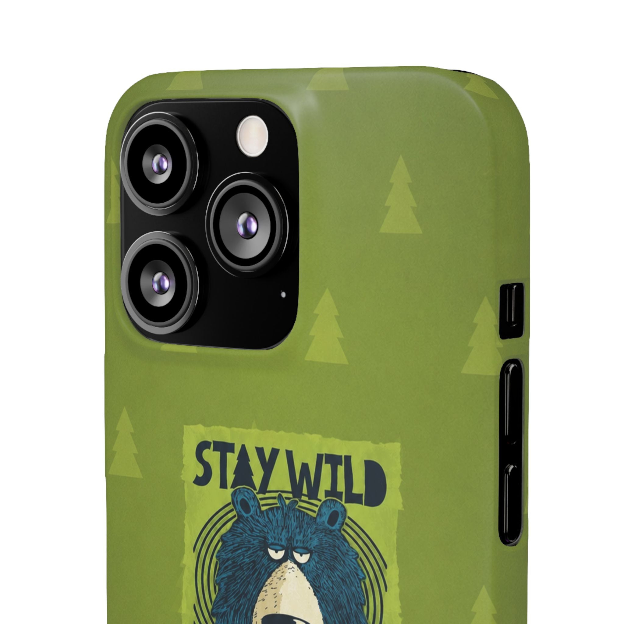 Stay Wild Bear Phone Case