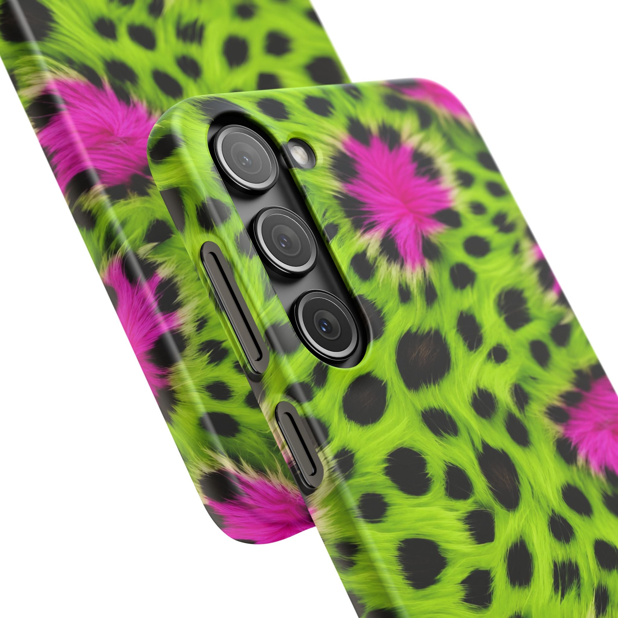 Neon Leopard Phone Case