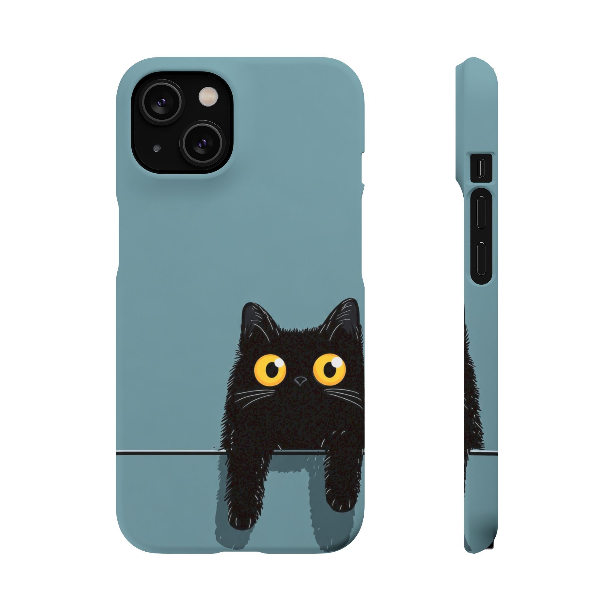 Cute Black Cat Phone Case