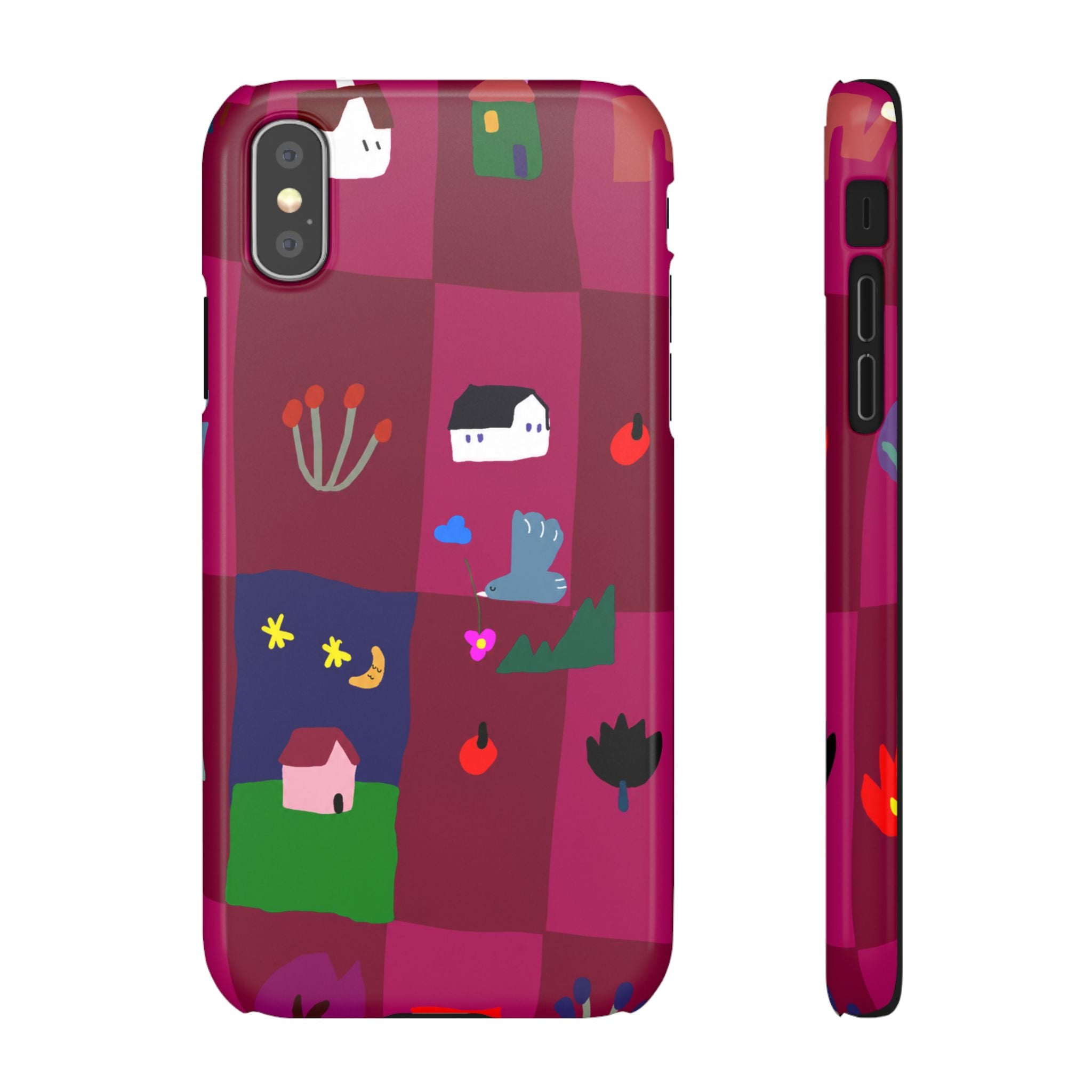 Whimsical Village Phone Case