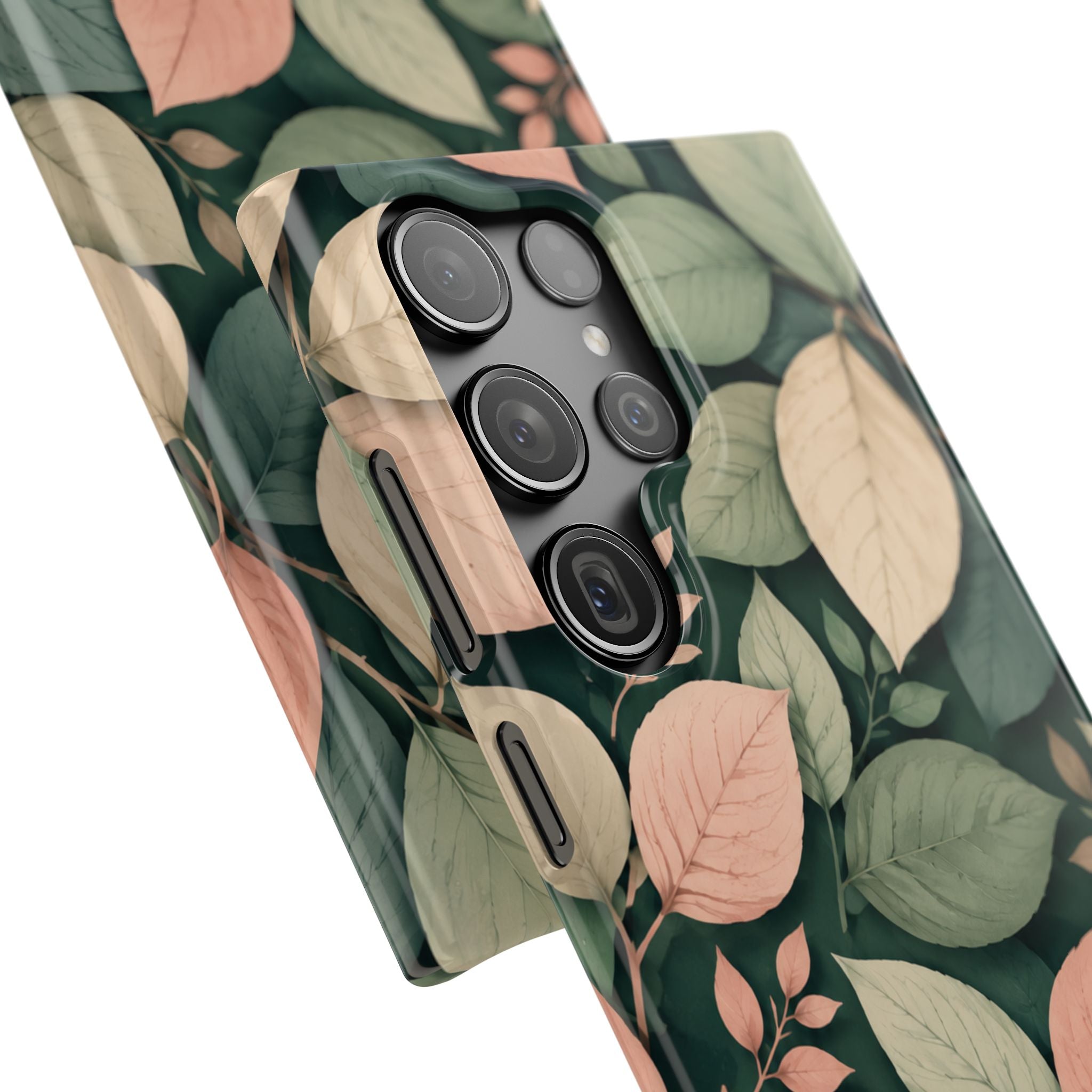 Blush Leaf Pattern Case