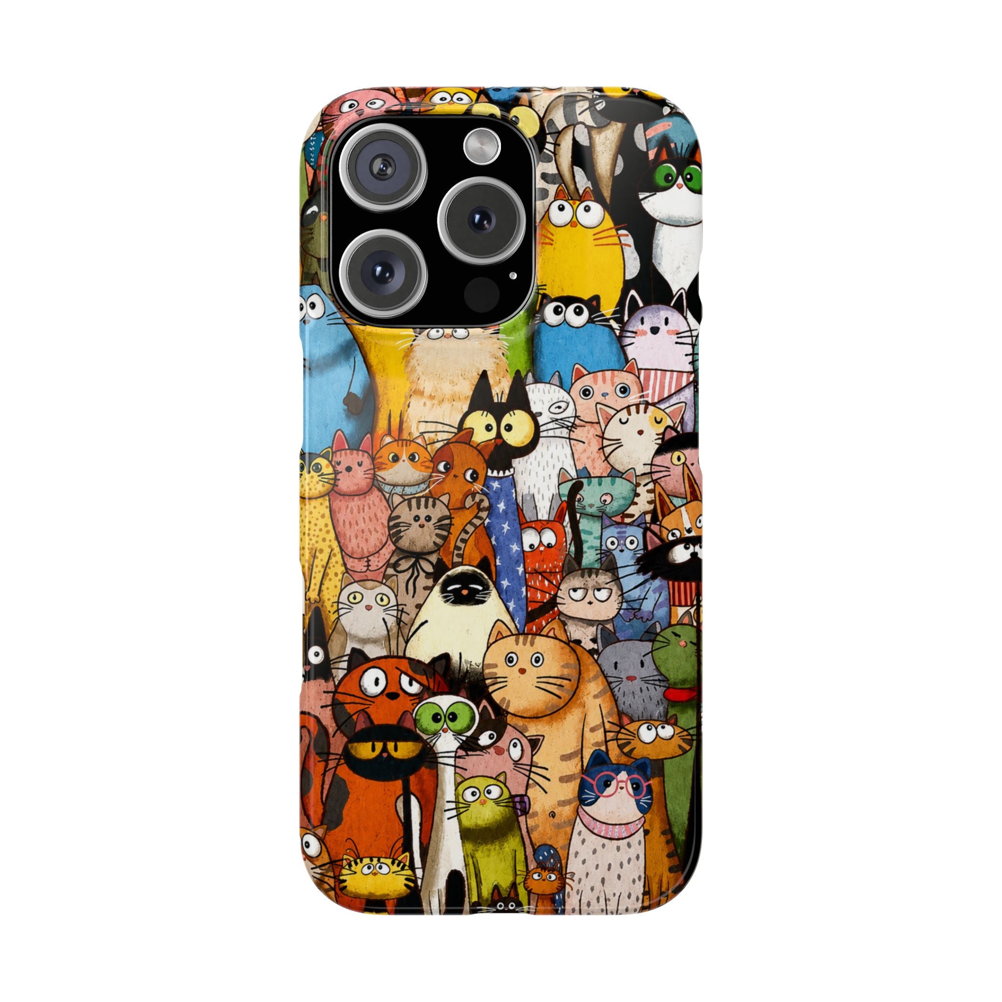 Cute Cat Pattern Phone Case