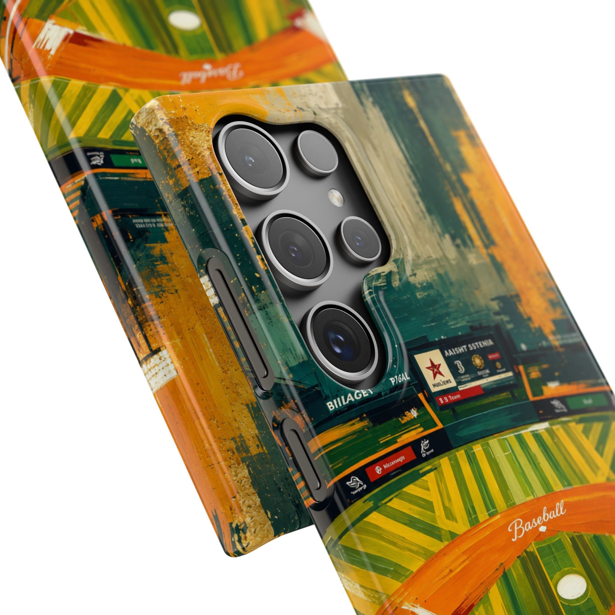 Abstract Baseball Stadium Phone Case