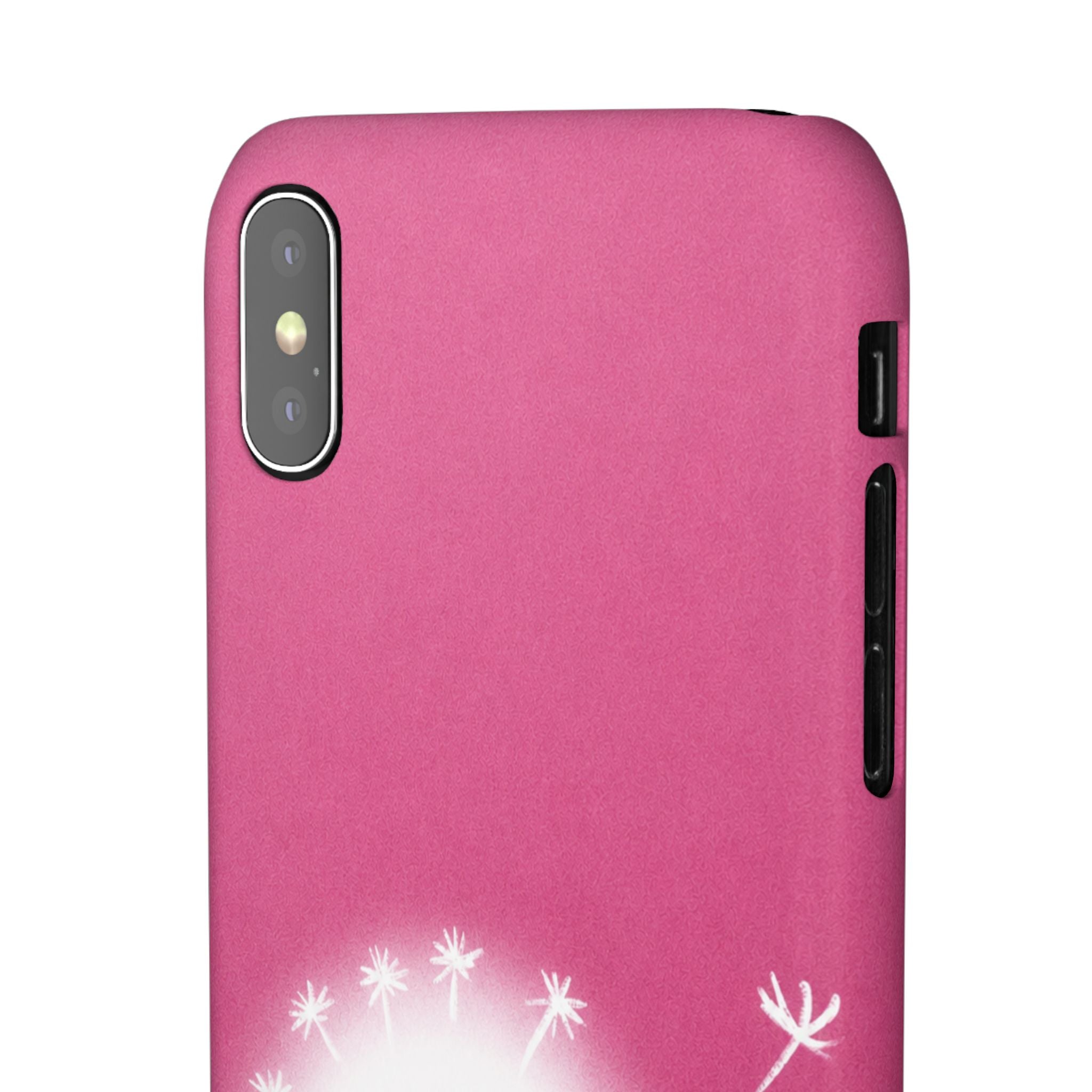 Pink Dandelion Phone Case