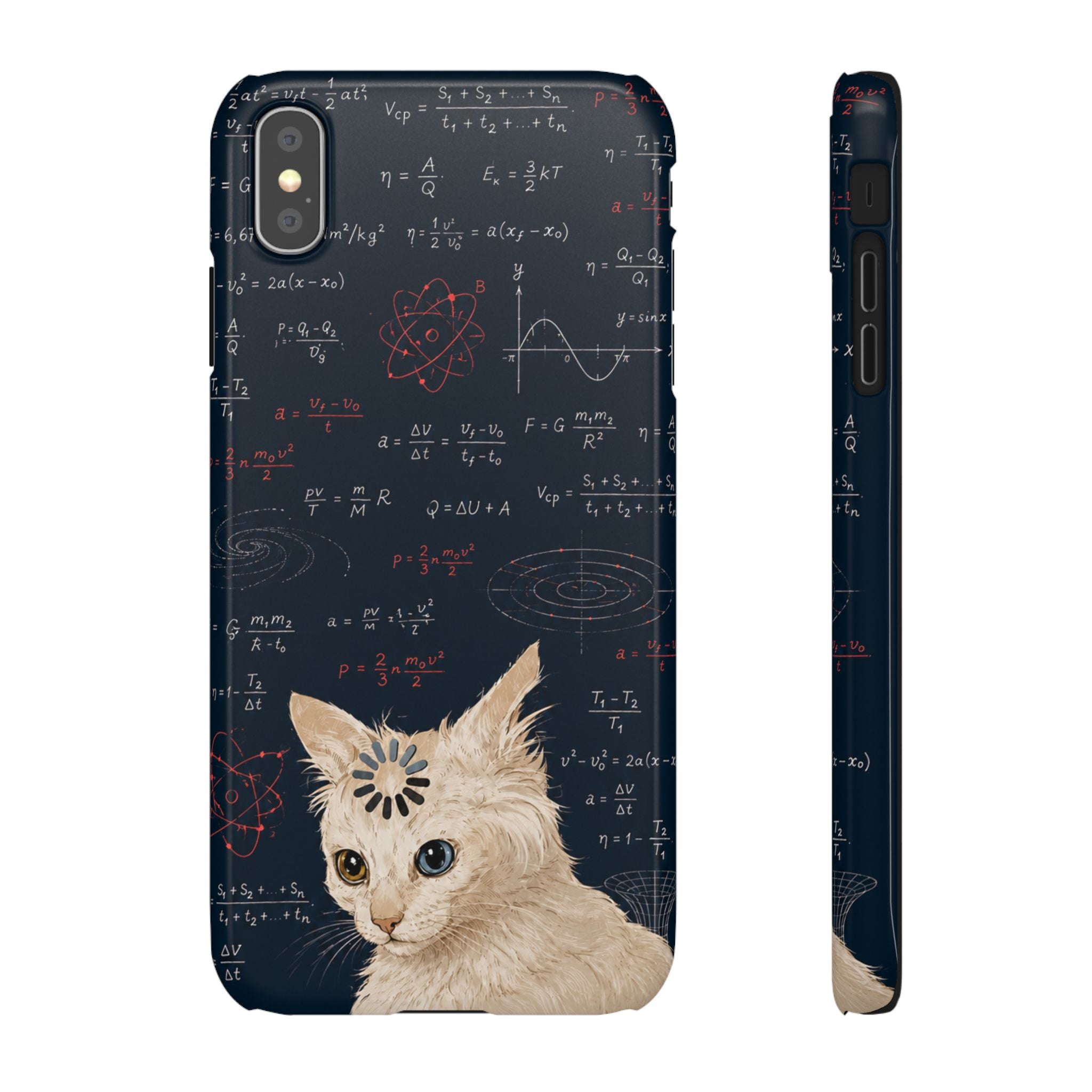 Quantum Kitty Physics Phone Case
