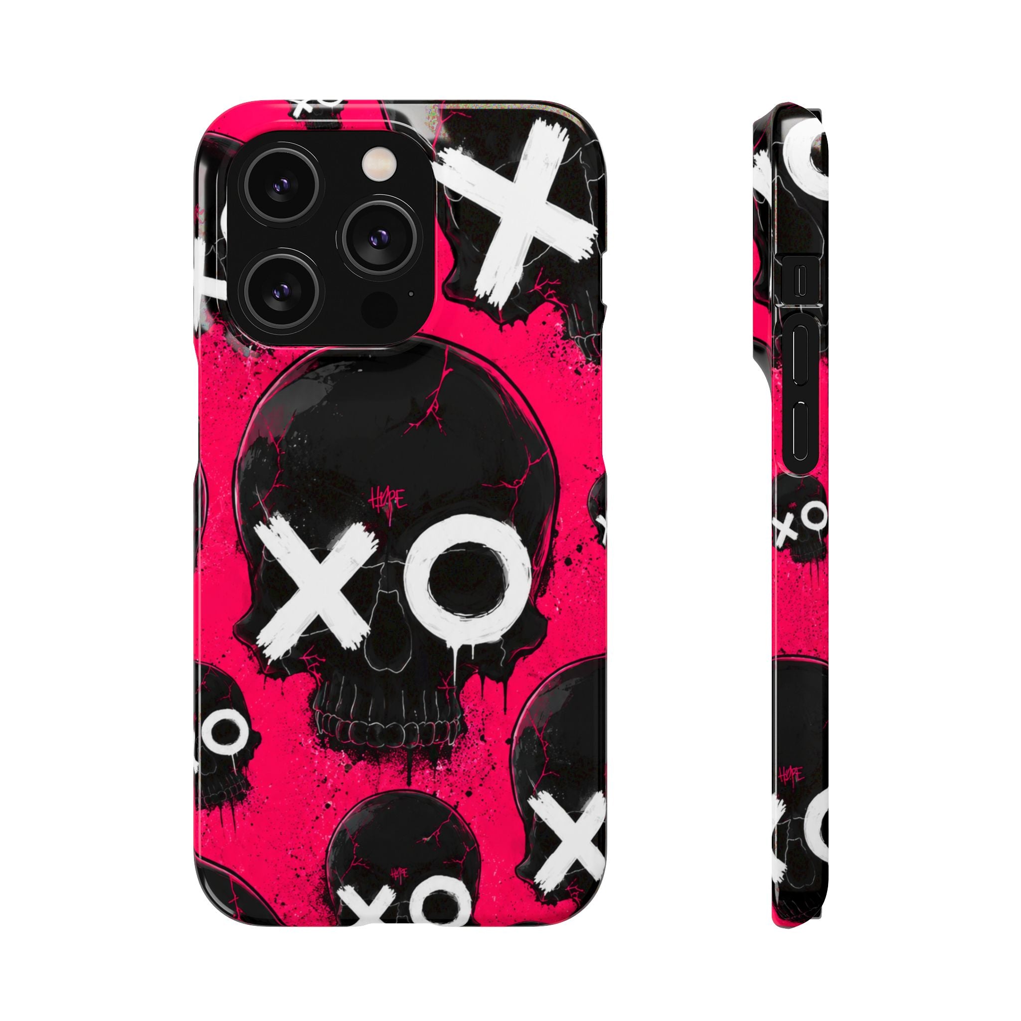 XO Skull Punk Phone Case