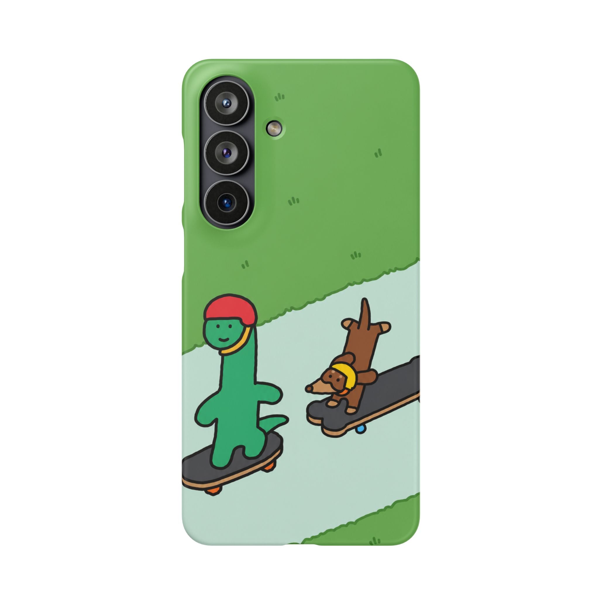 Skater Dino Phone Case