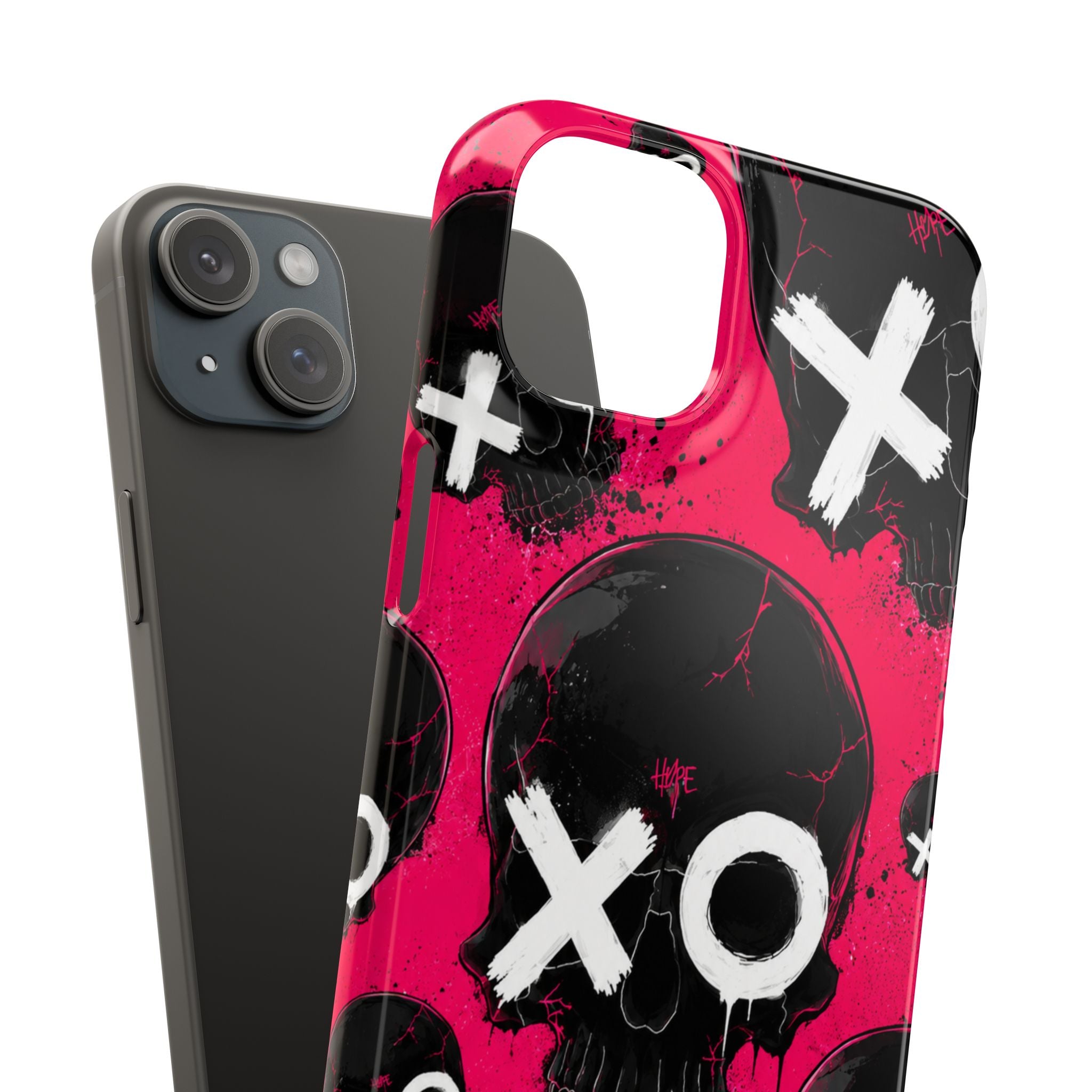 XO Skull Punk Phone Case