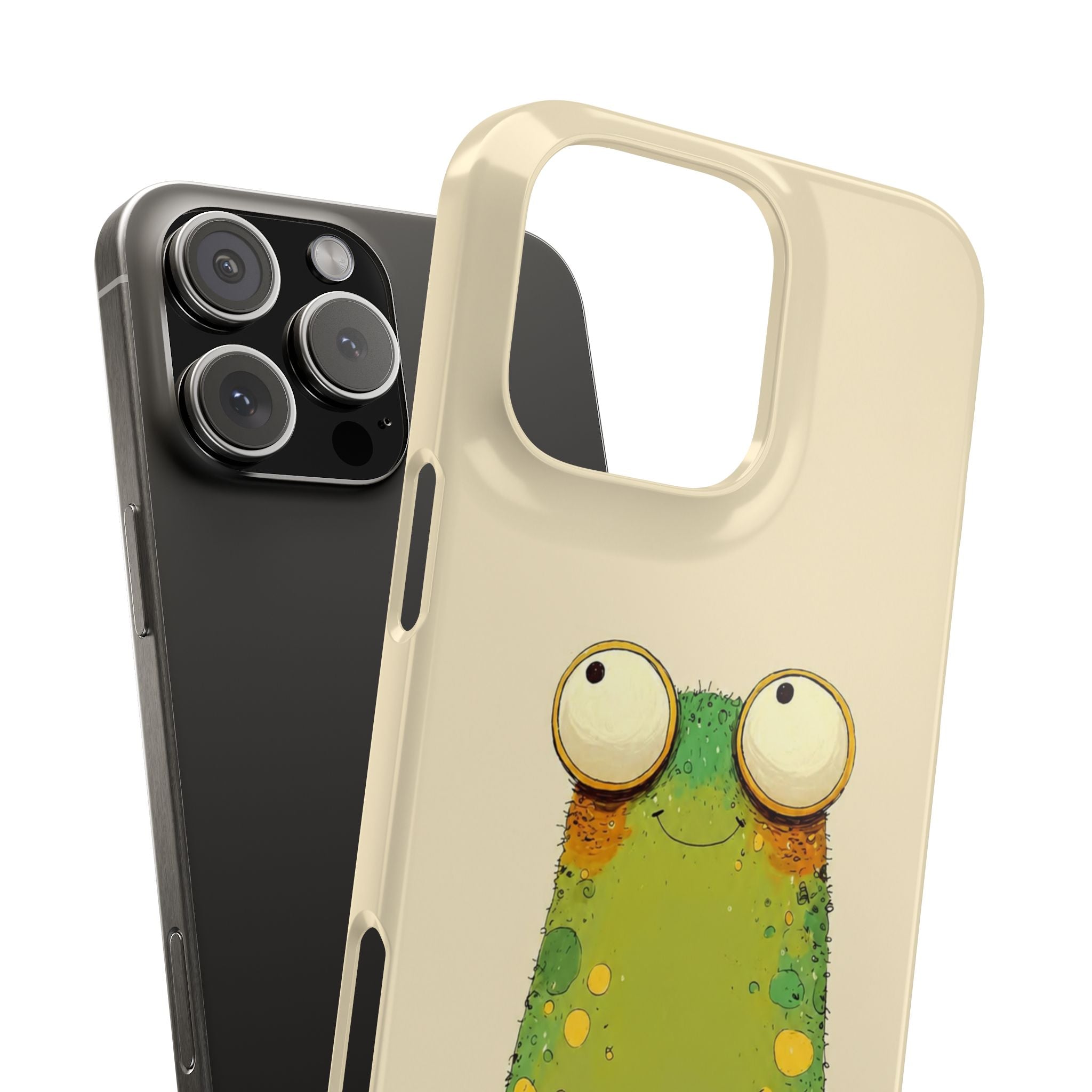 Cute Big Eyes Frog Phone Case