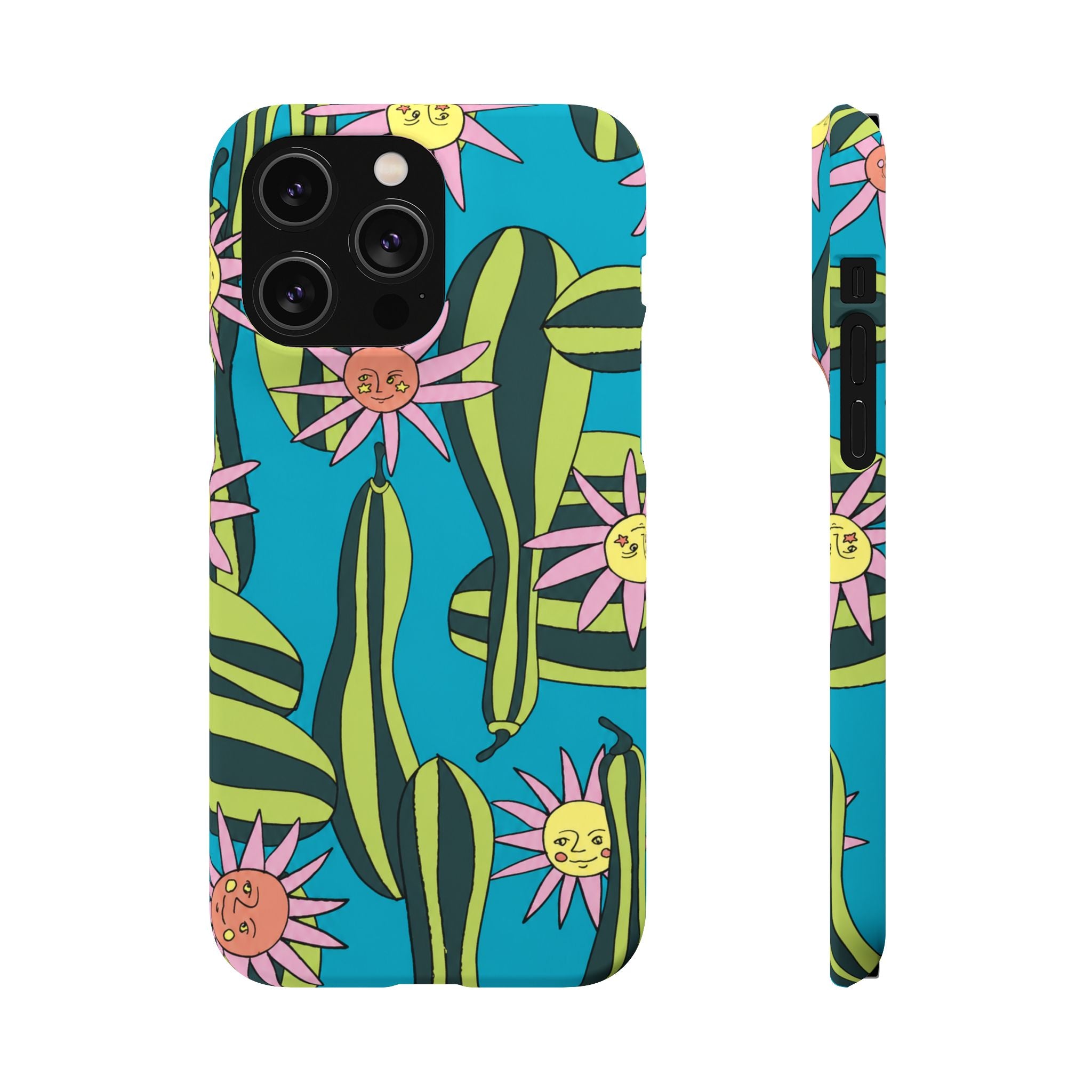 Whimsical Floral Garden Phone Case