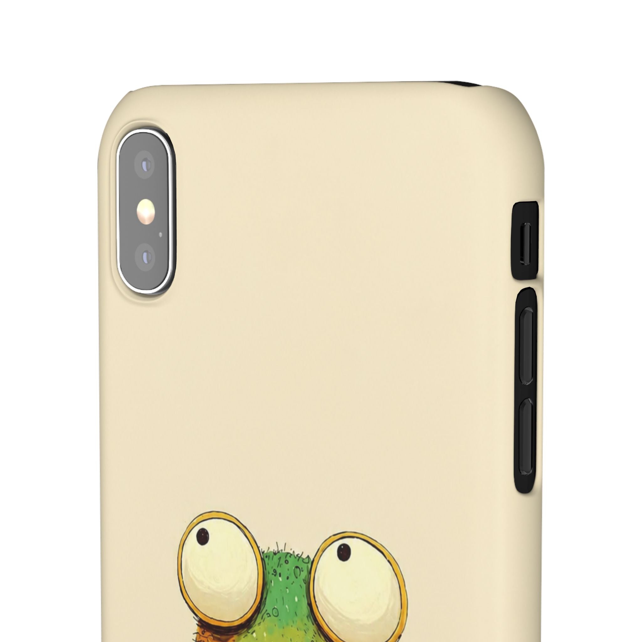 Cute Big Eyes Frog Phone Case