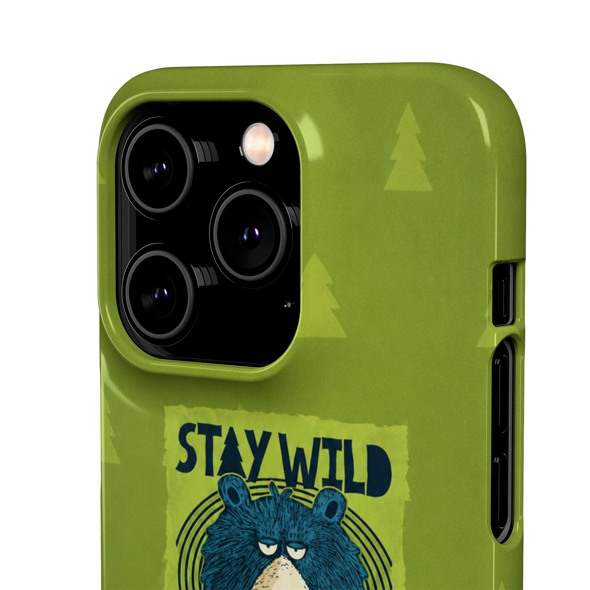 Stay Wild Bear Phone Case
