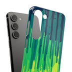 Liquid Emerald – Abstract Drip Phone Case
