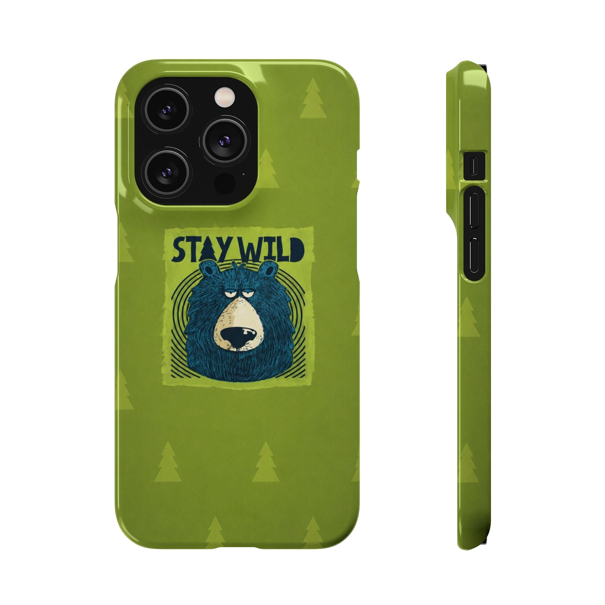 Stay Wild Bear Phone Case