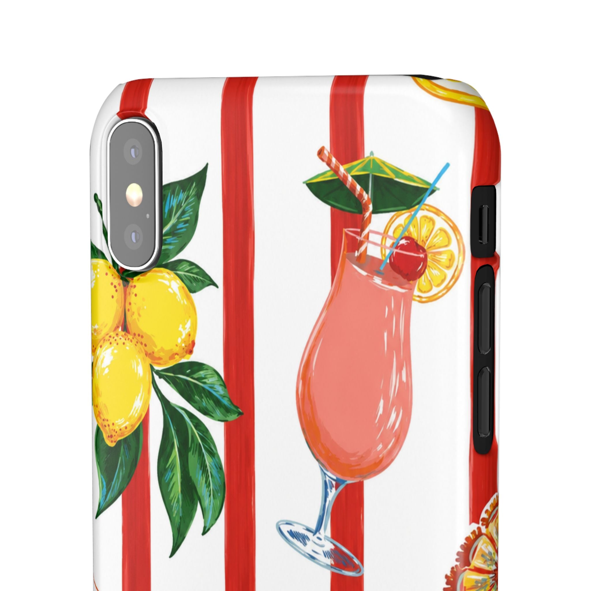 Lemon Coast – Summer Citrus Phone Case