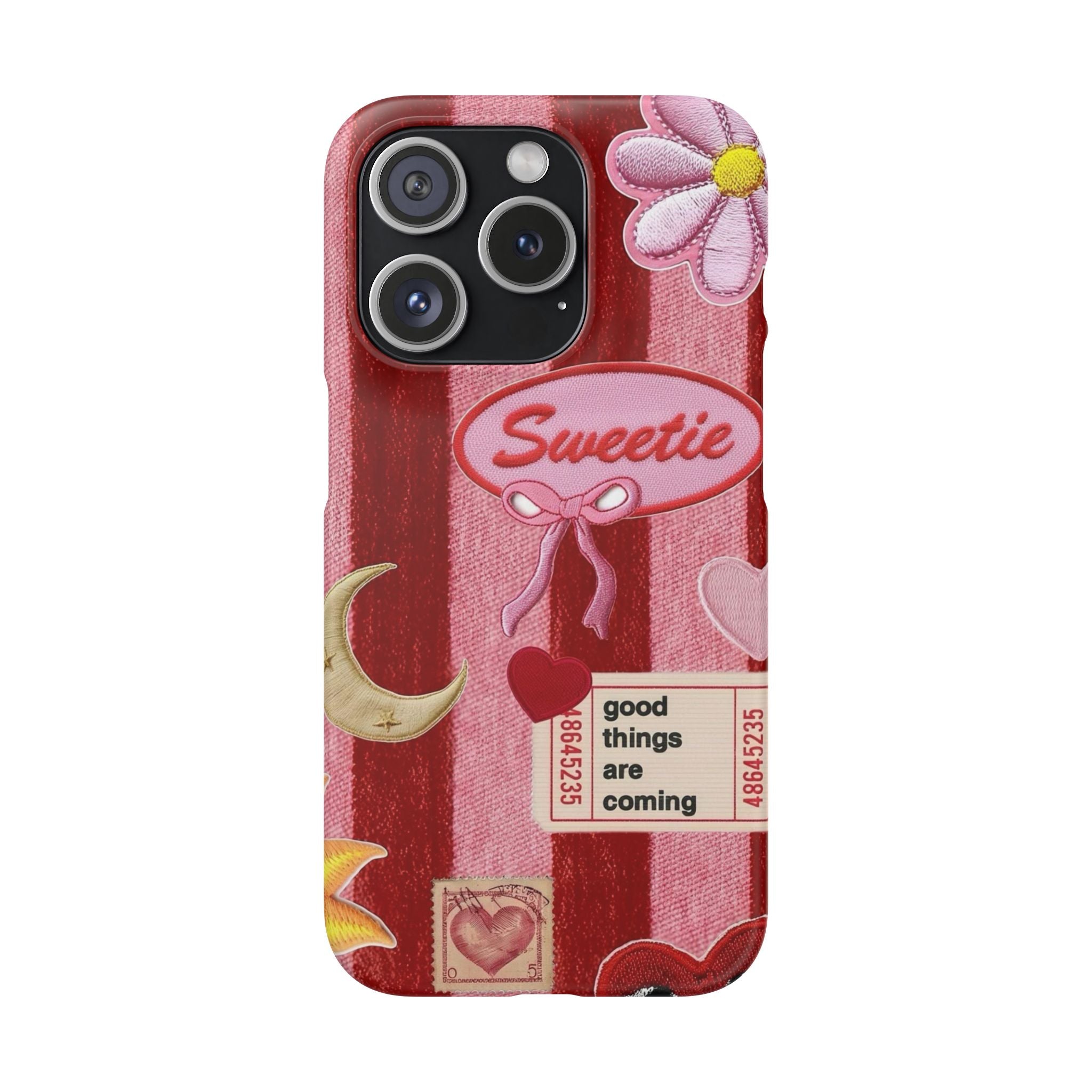 Coquette Patch Phone Case