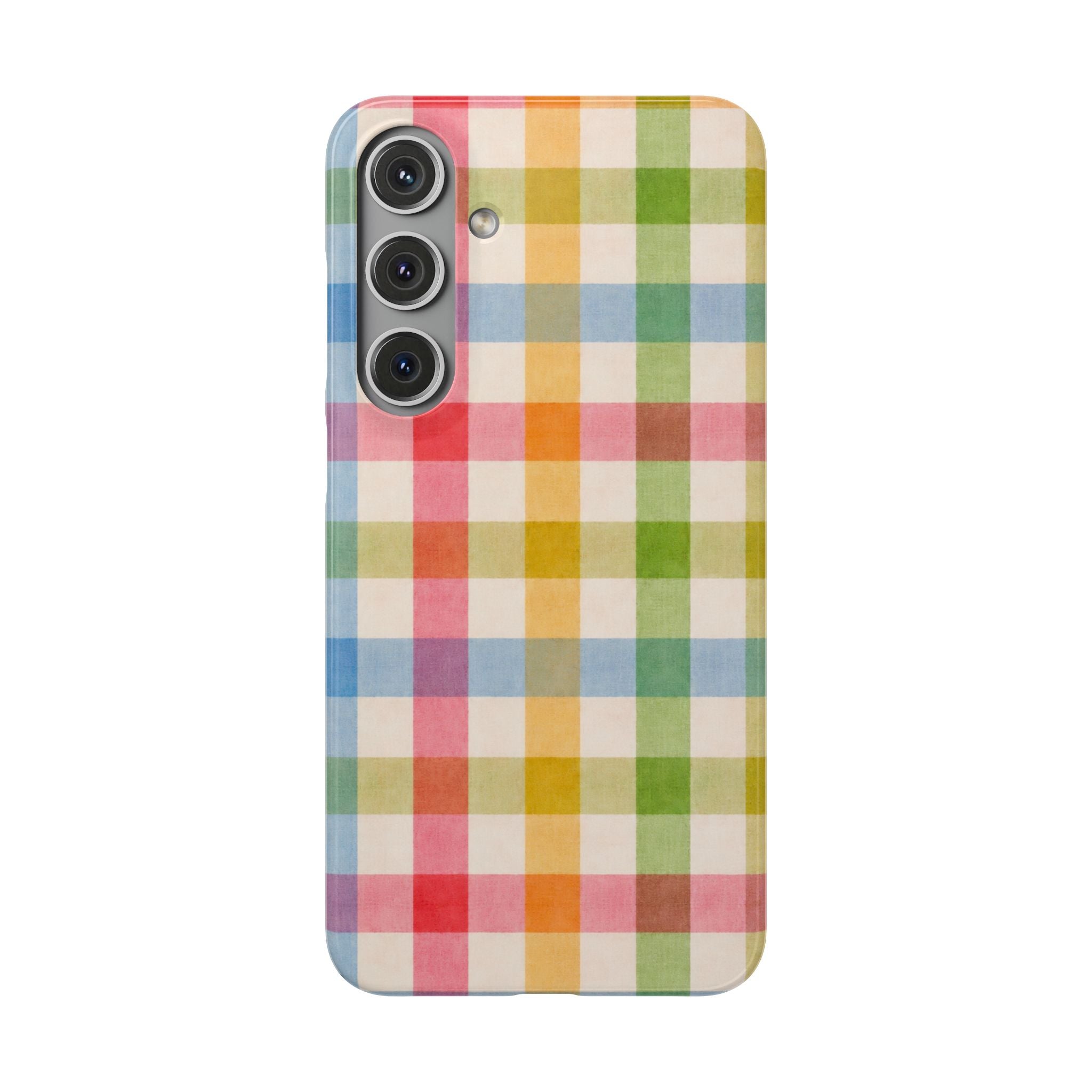 Pastel Plaid Phone Case
