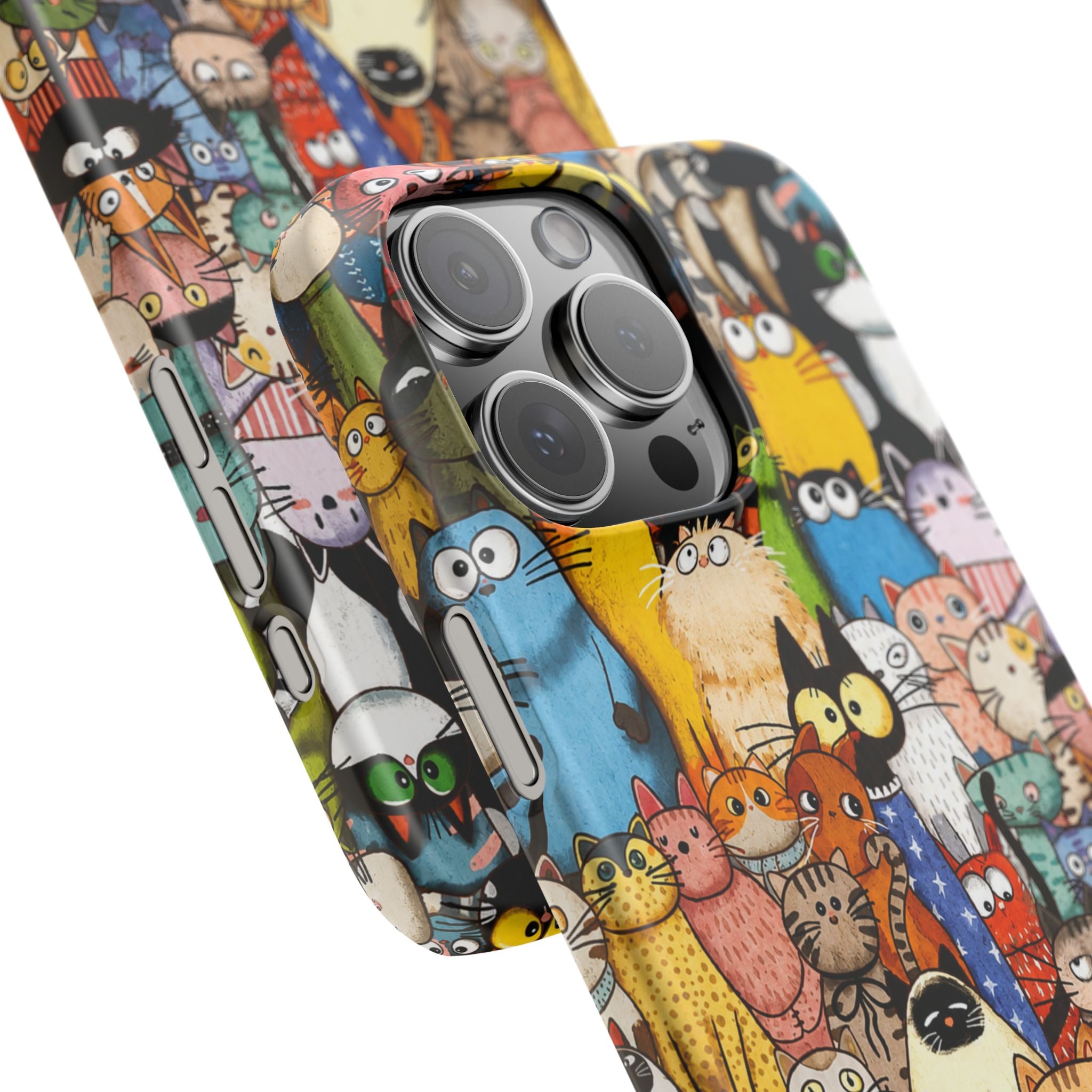 Cute Cat Pattern Phone Case