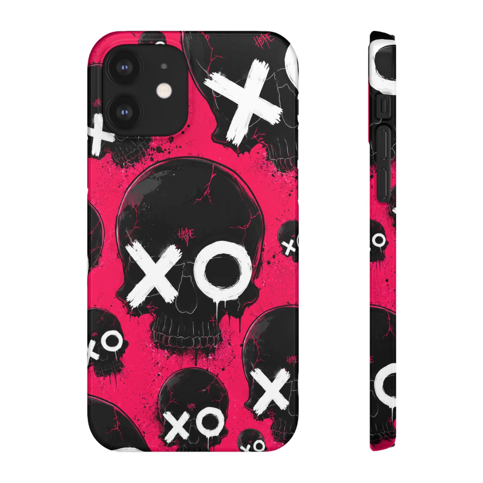 XO Skull Punk Phone Case