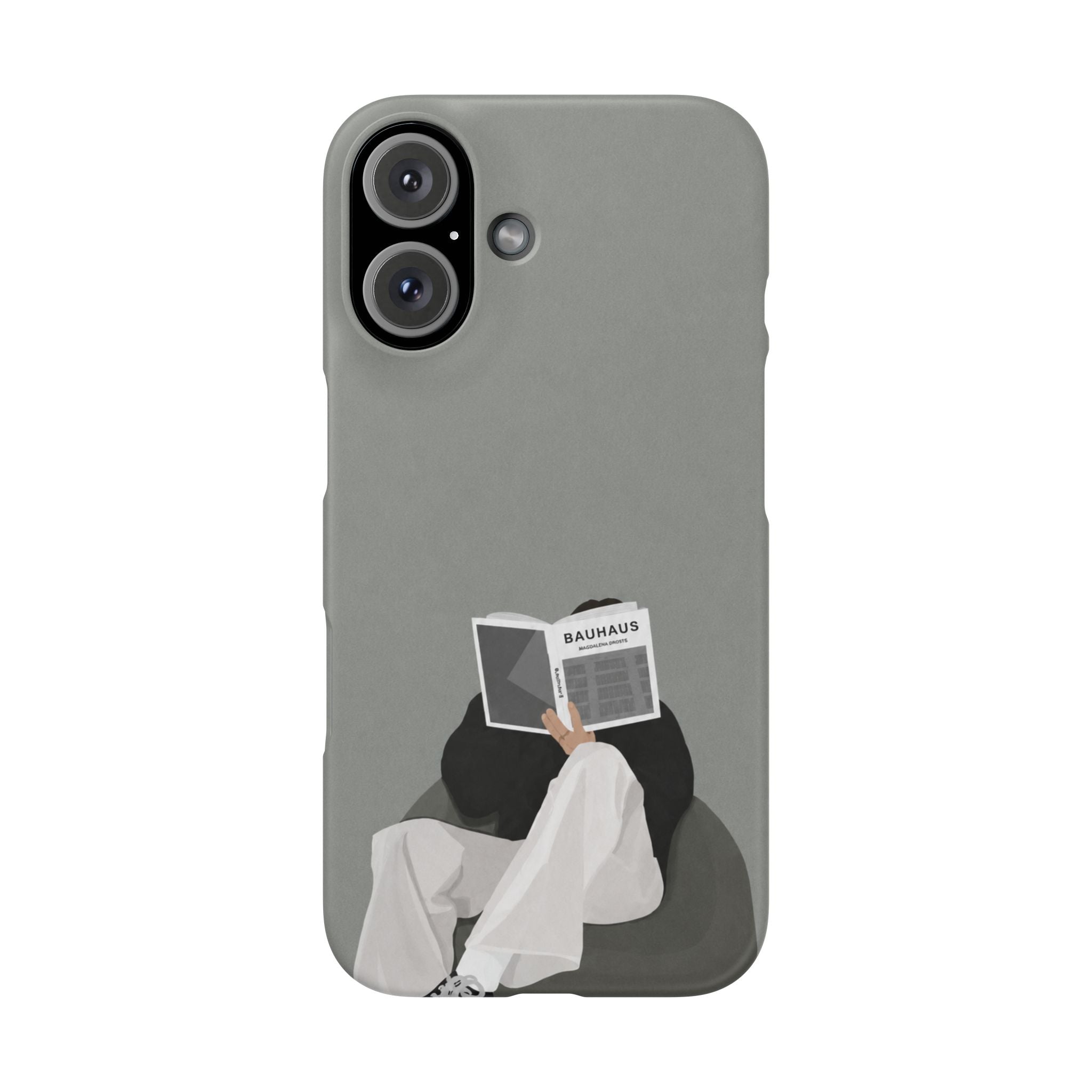 Quiet Pages – Minimalist Aesthetic Phone Case