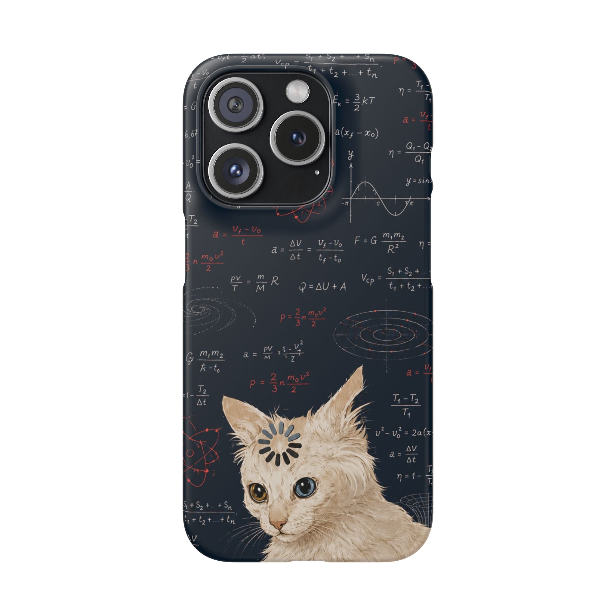 Quantum Kitty Physics Phone Case