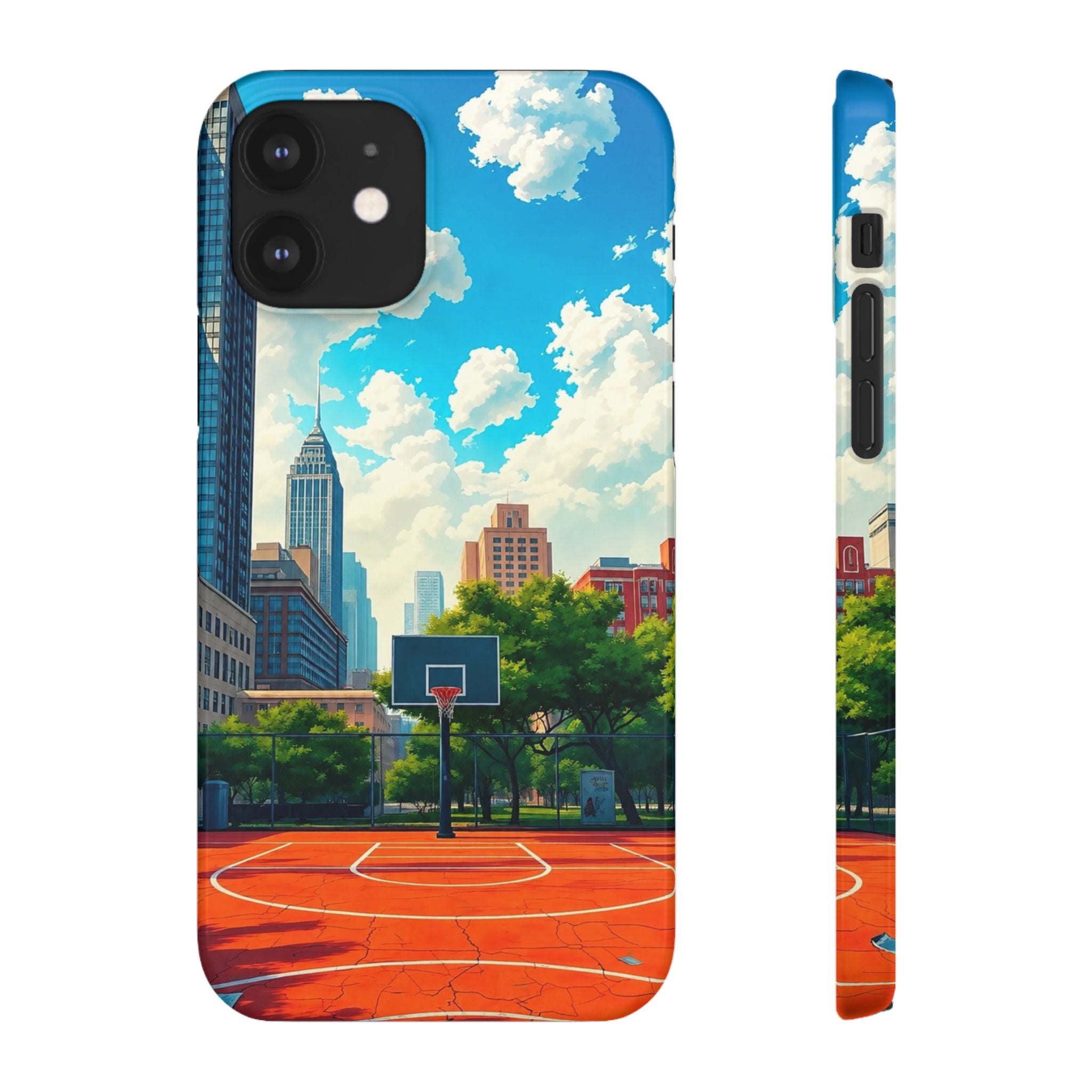 Urban Basketball Court Phone Case