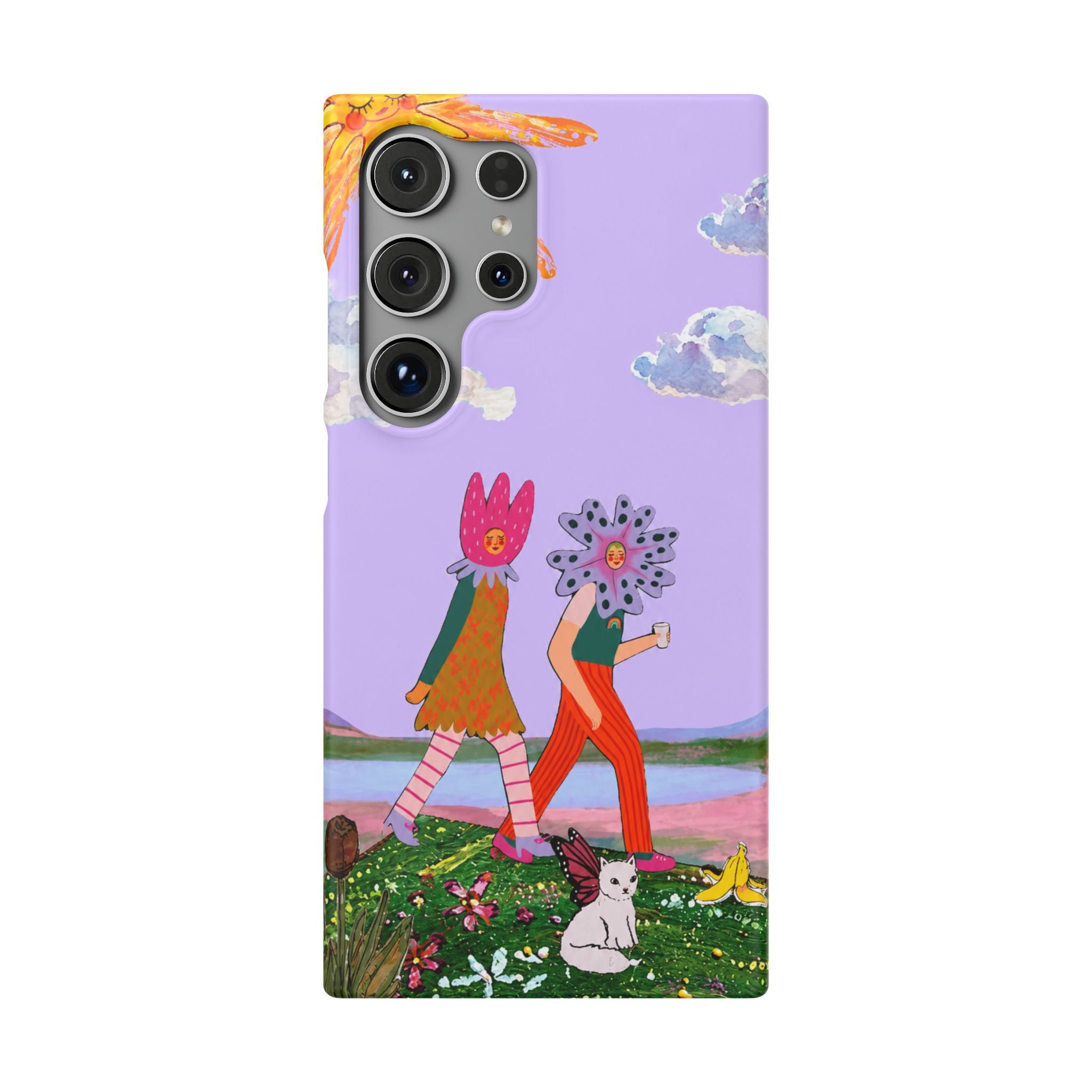 Floral Friends Phone Case