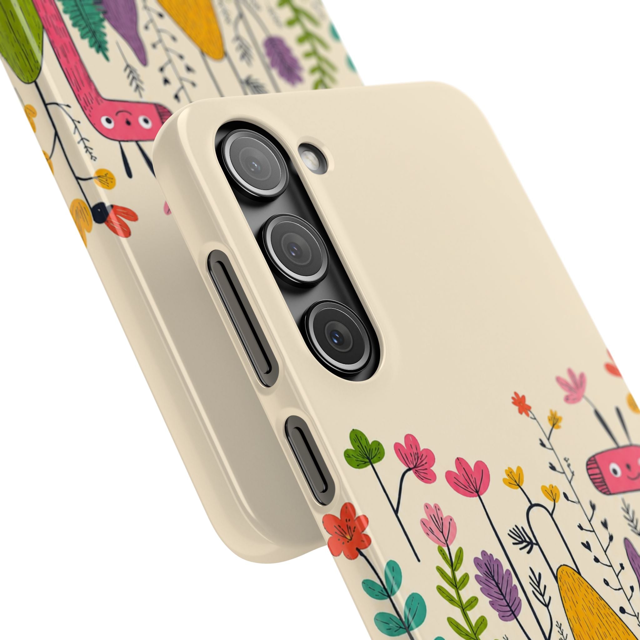 Cute Monster Garden Phone Case