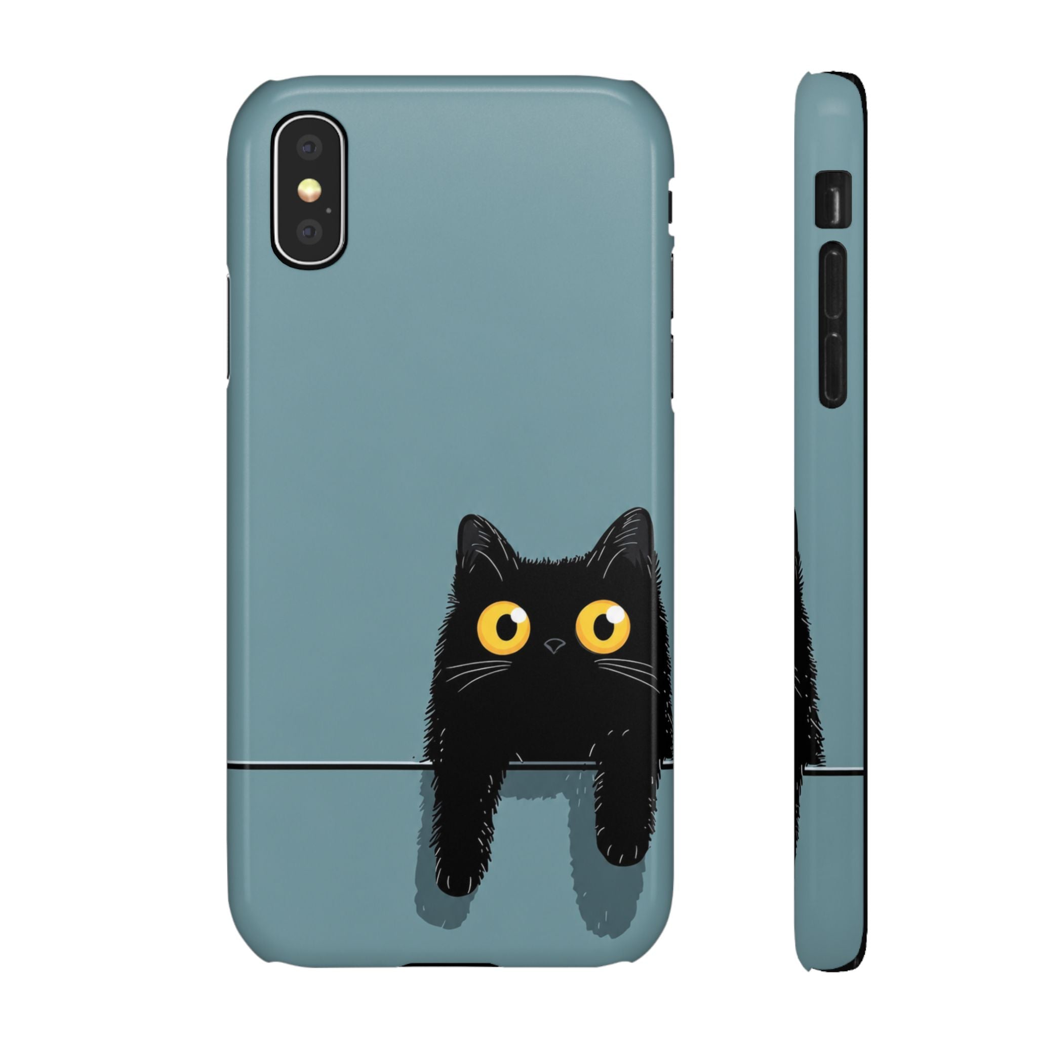 Cute Black Cat Phone Case