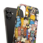 Cute Cat Pattern Phone Case