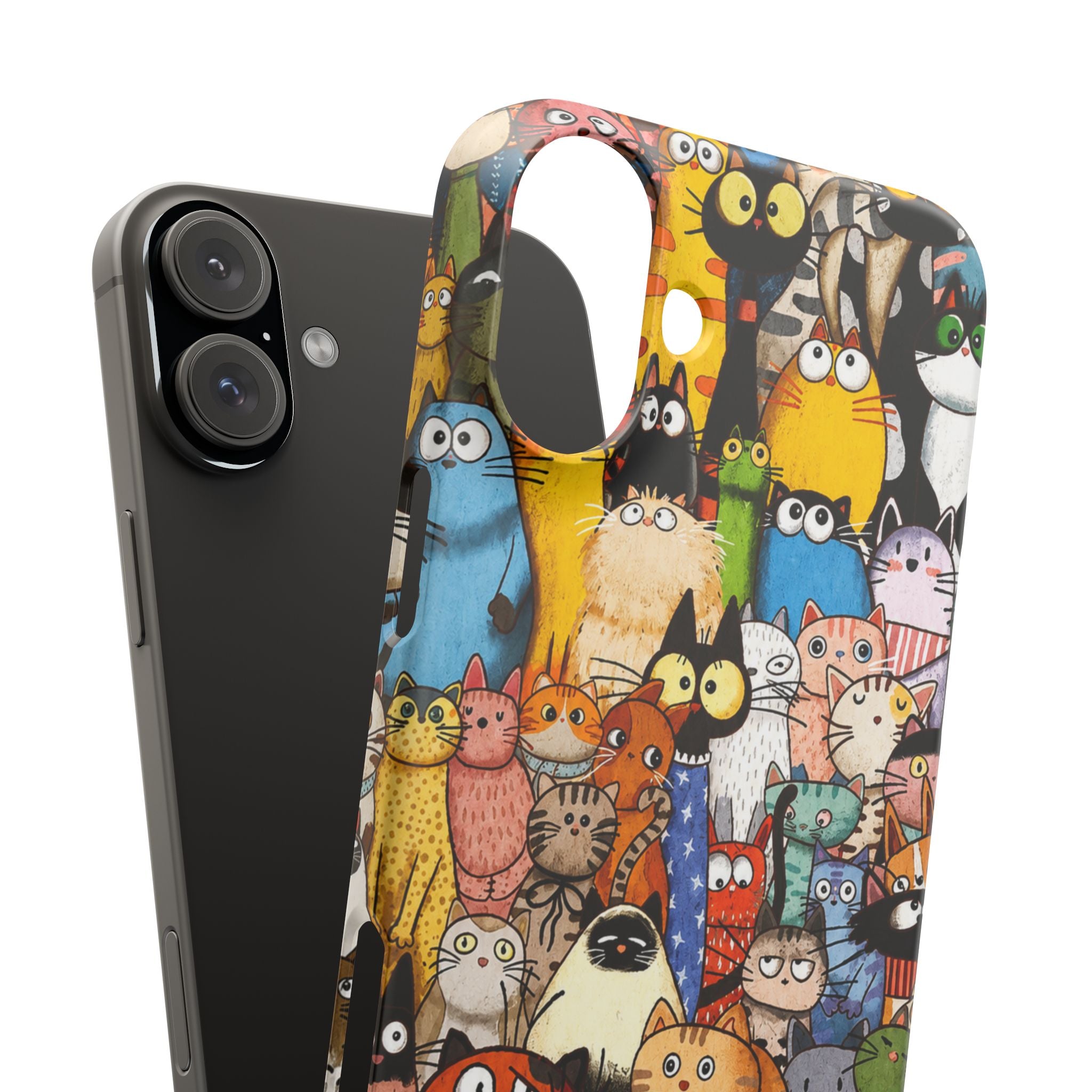 Cute Cat Pattern Phone Case