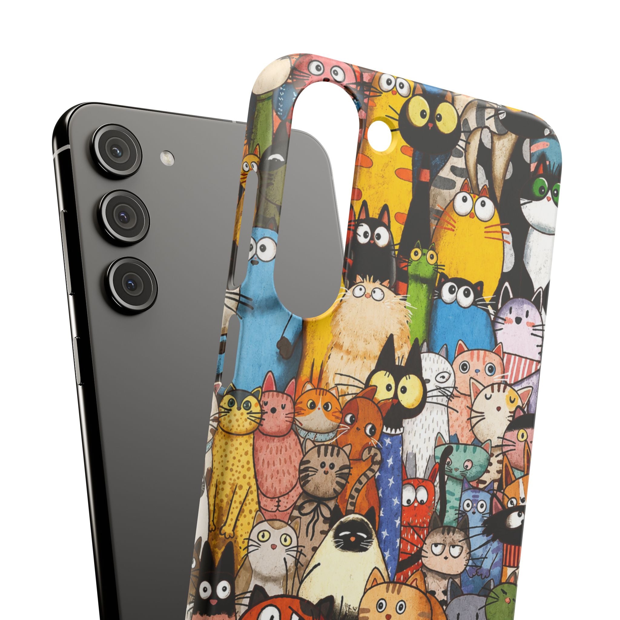 Cute Cat Pattern Phone Case