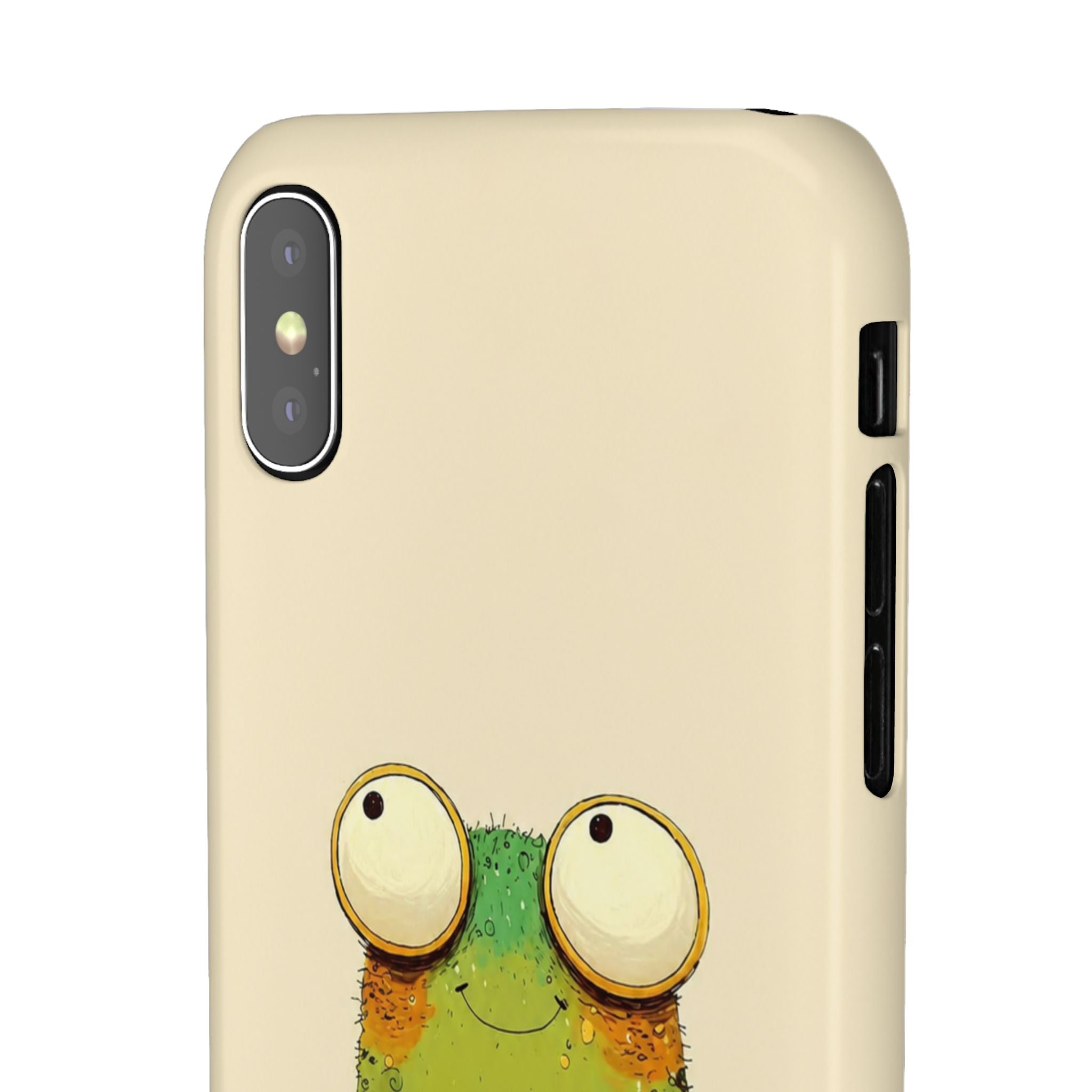 Cute Big Eyes Frog Phone Case