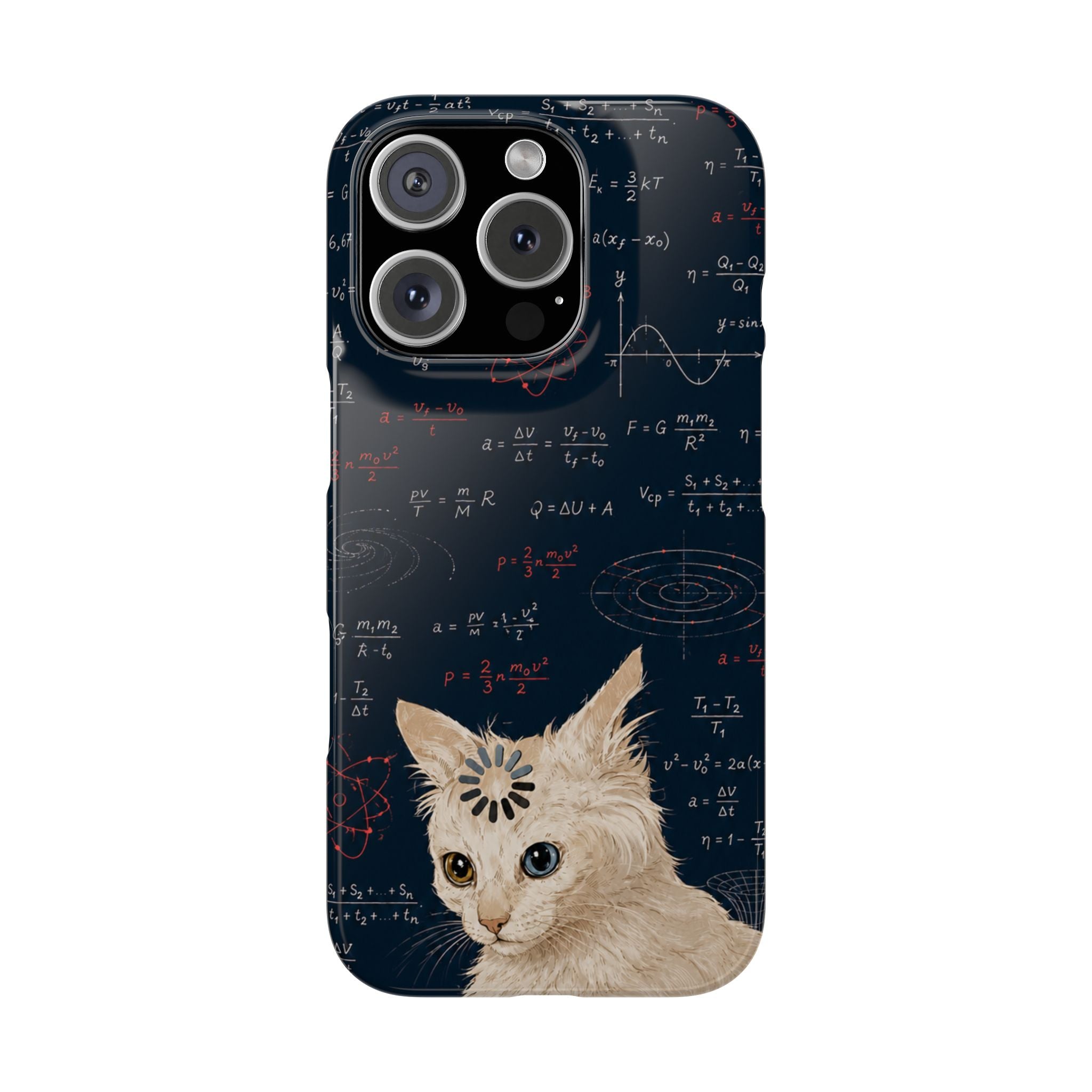 Quantum Kitty Physics Phone Case