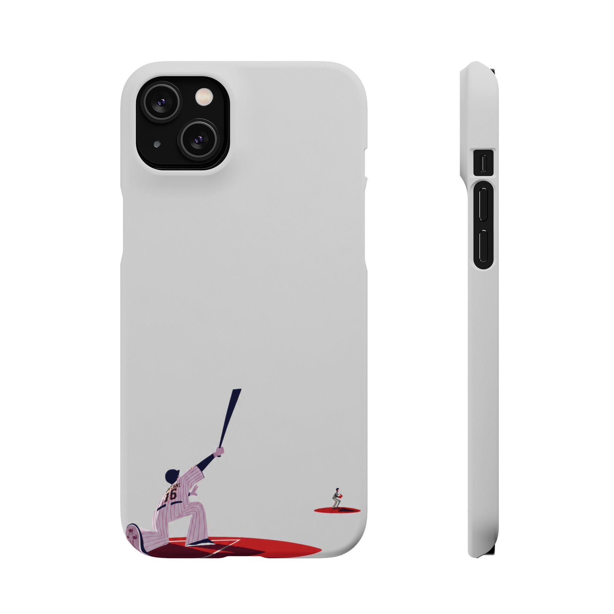 Baseball Swing Art Phone Case