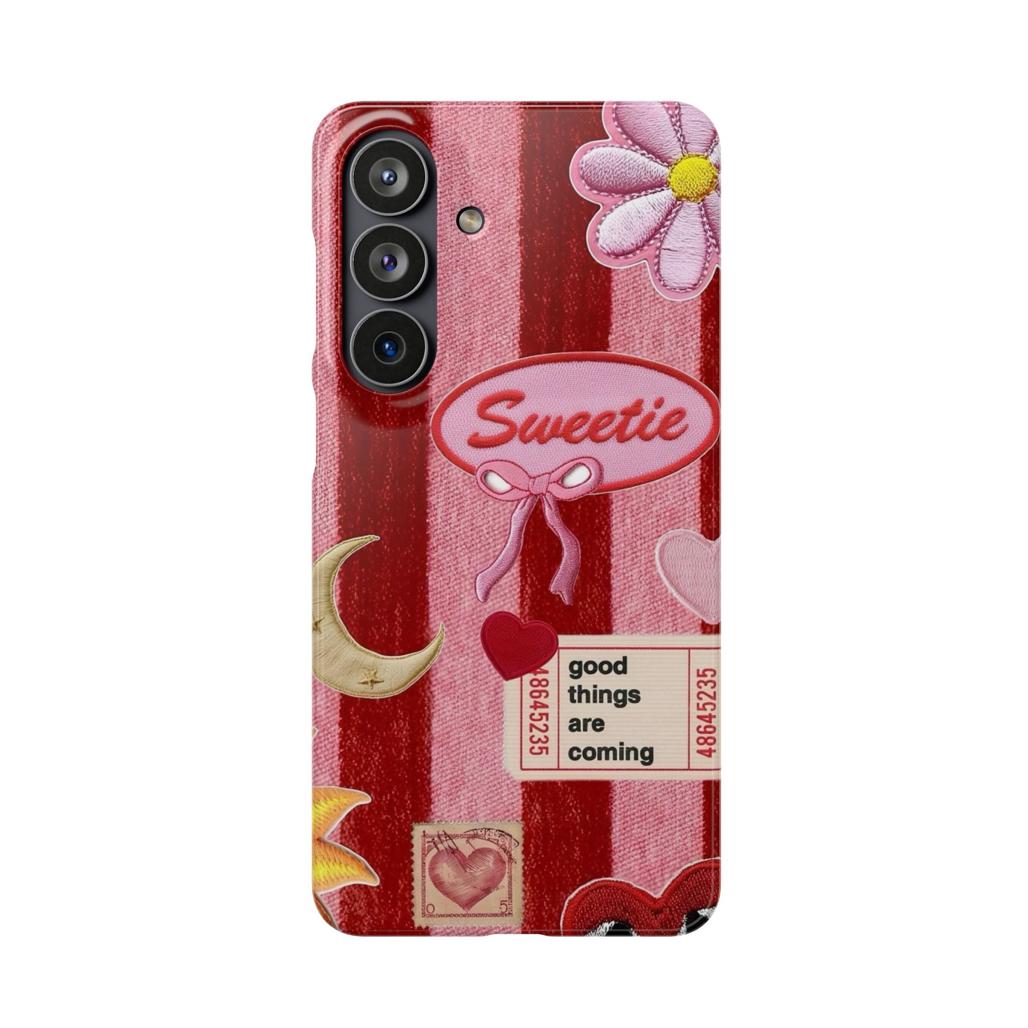 Coquette Patch Phone Case