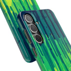 Liquid Emerald – Abstract Drip Phone Case