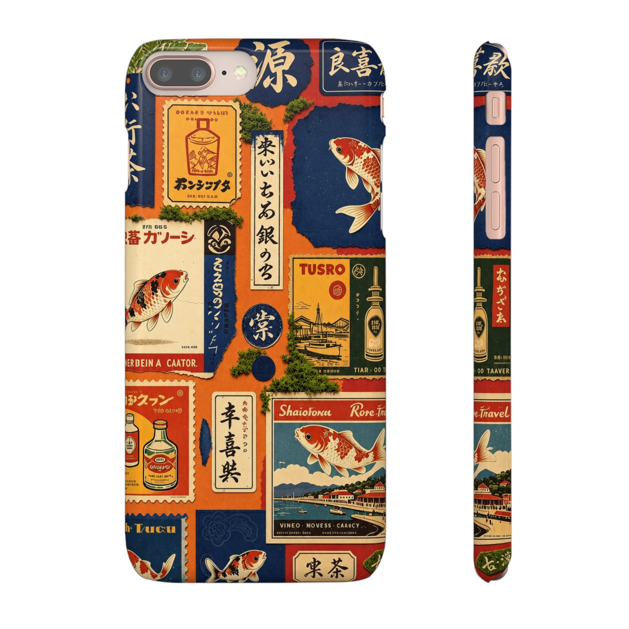 Vintage Japanese Koi Phone Case