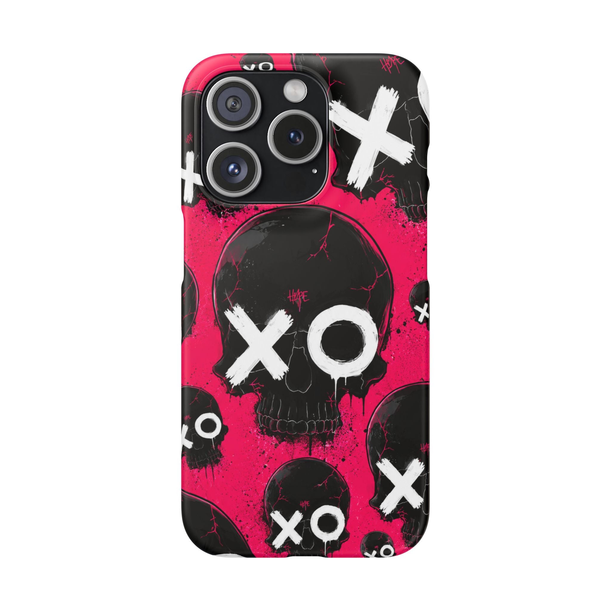 XO Skull Punk Phone Case