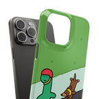 Skater Dino Phone Case