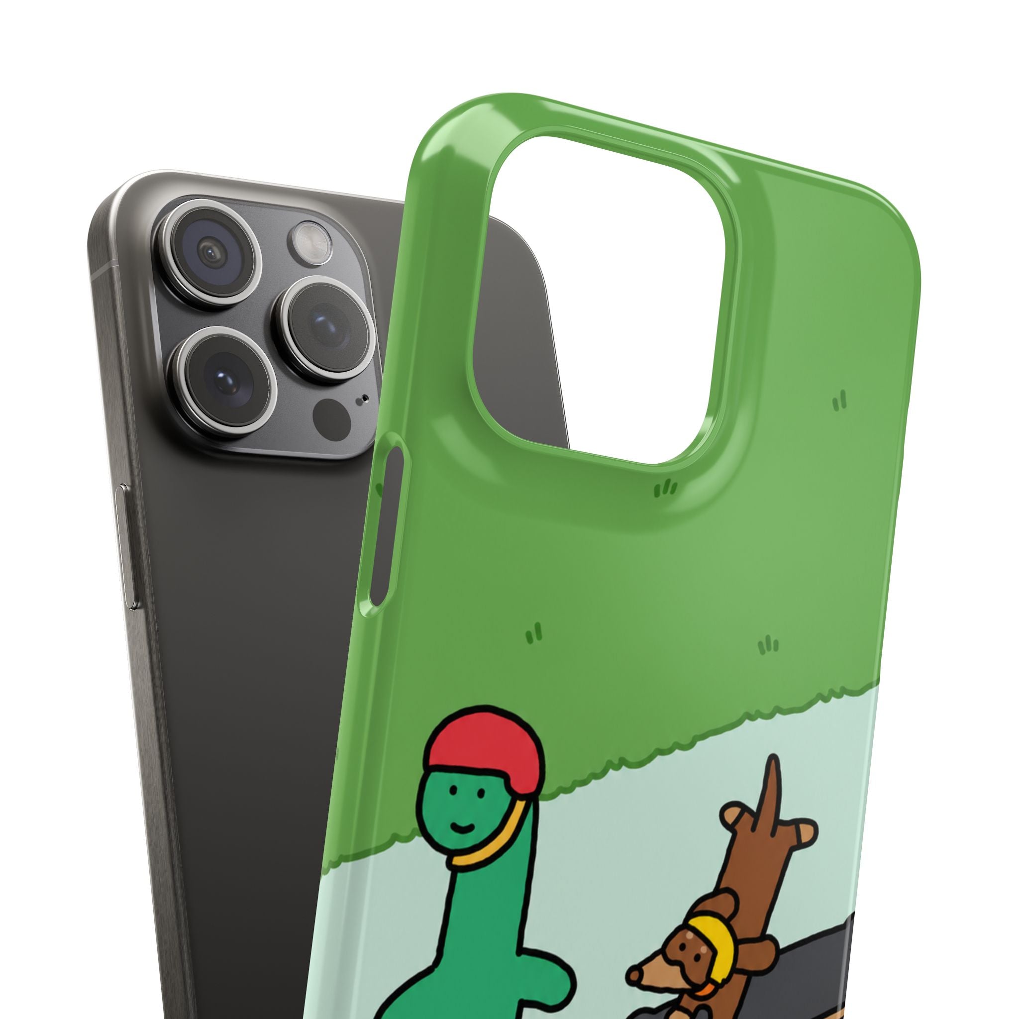 Skater Dino Phone Case