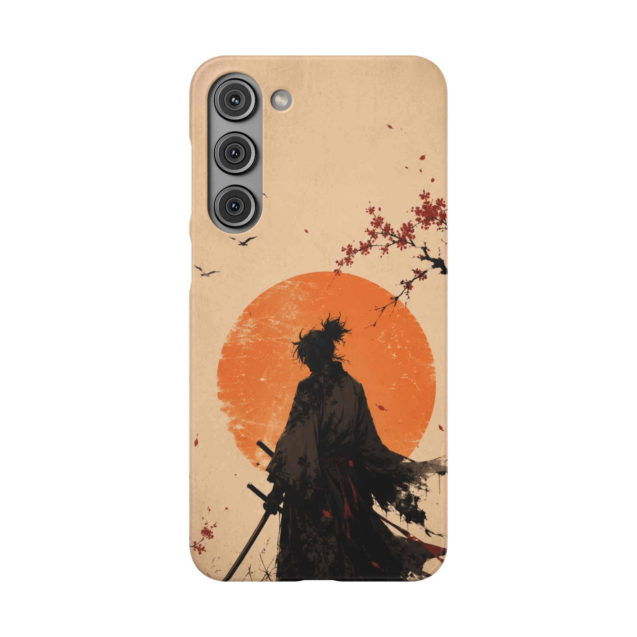 Samurai Sunset Phone Case